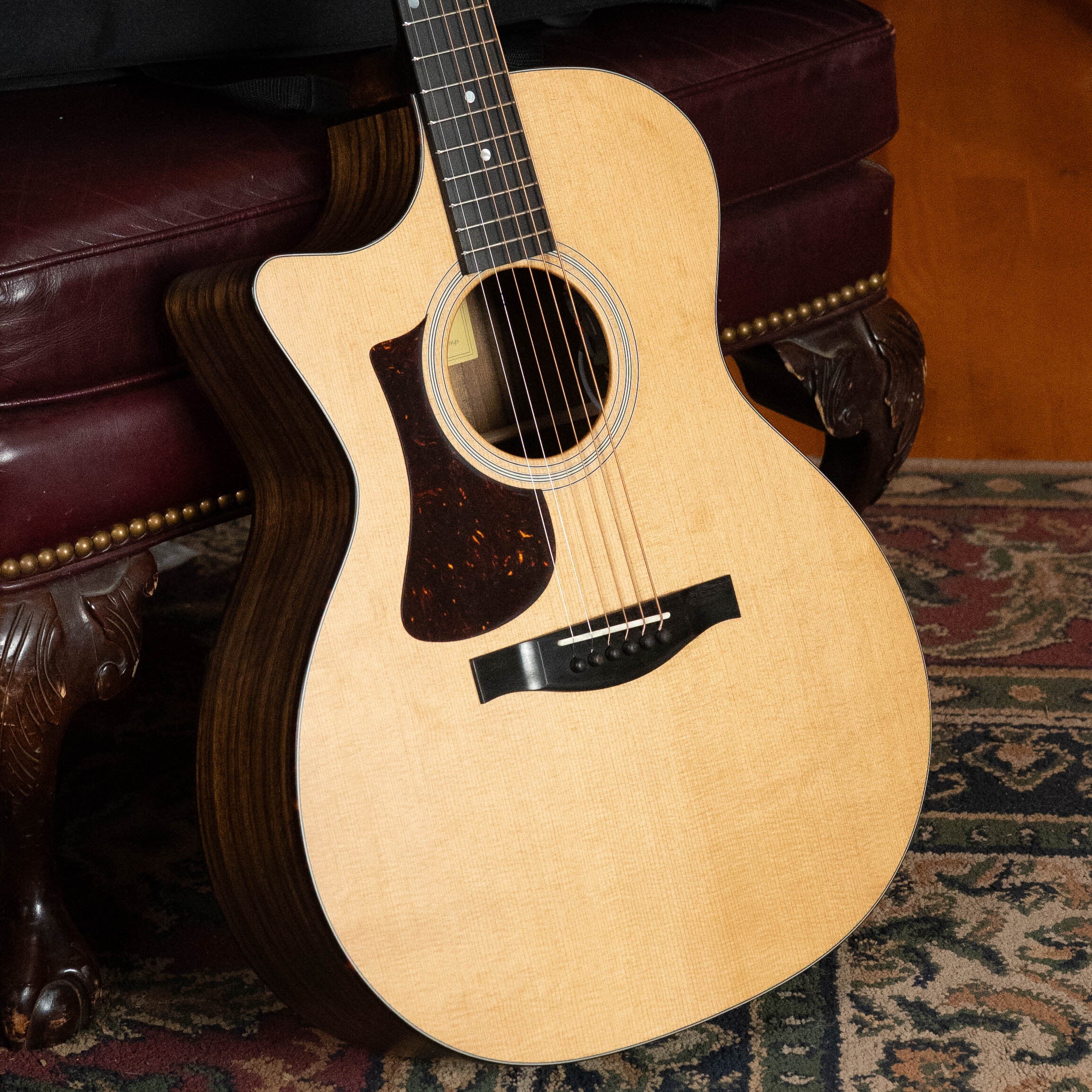Eastman AC222LCE Sitka/Ovangkol *Left-Handed* Grand Auditorium Guitar w/Fishman Pickup #9827