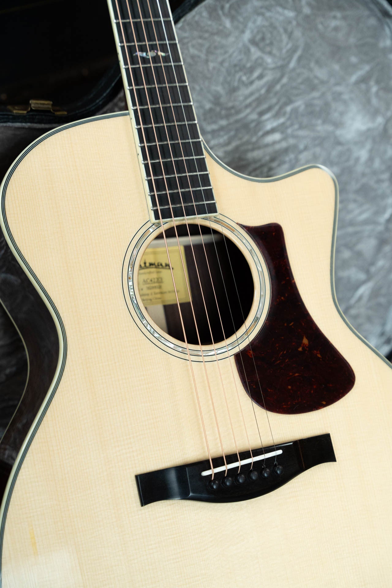 Eastman AC422CE Sitka/Rosewood Cutaway Grand Auditorium Guitar w/LR Baggs Pickup #1120