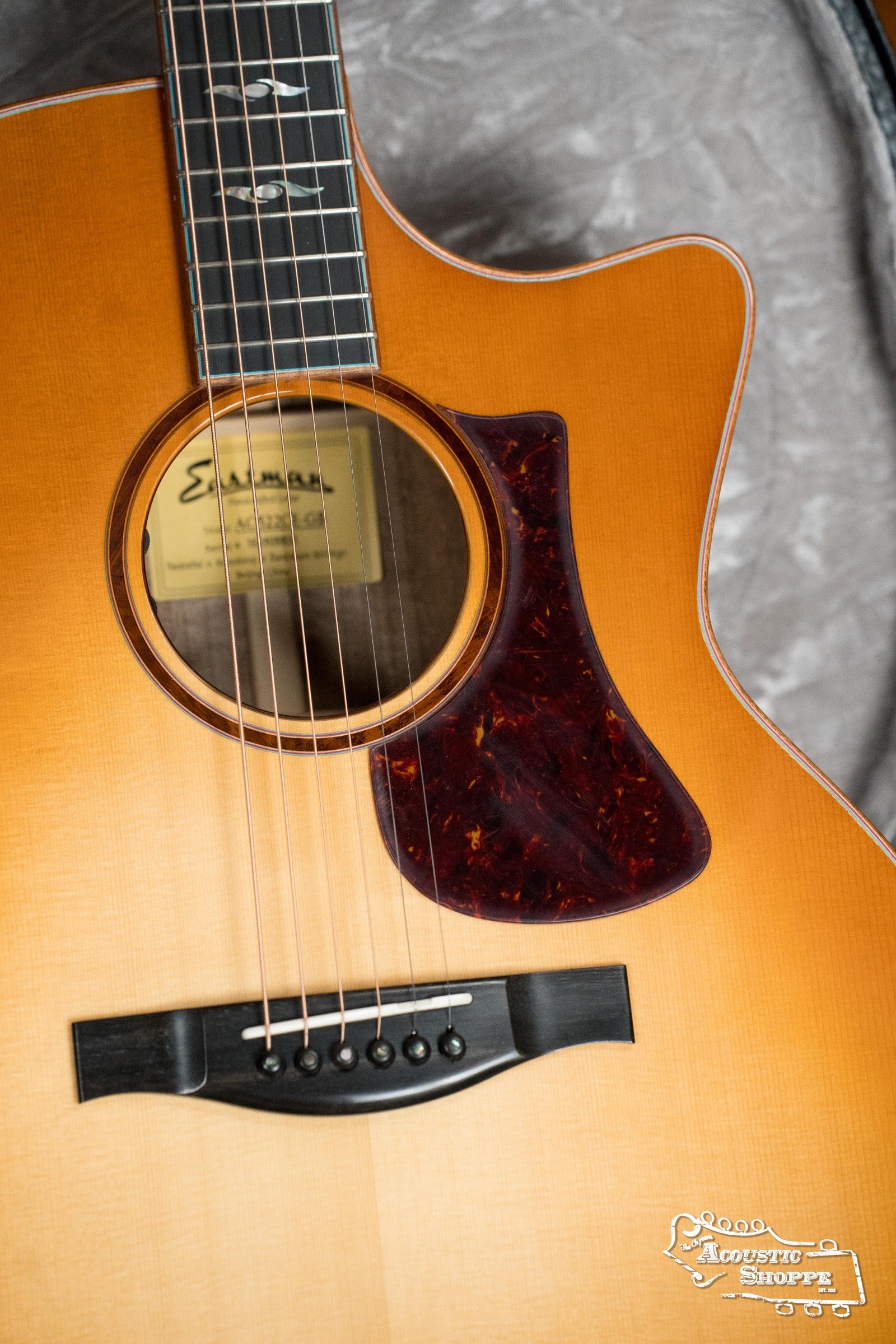 Eastman AC522CE-GB European Spruce/Mahogany Goldburst Acoustic Guitar  w/ LR Baggs Pickup #6830