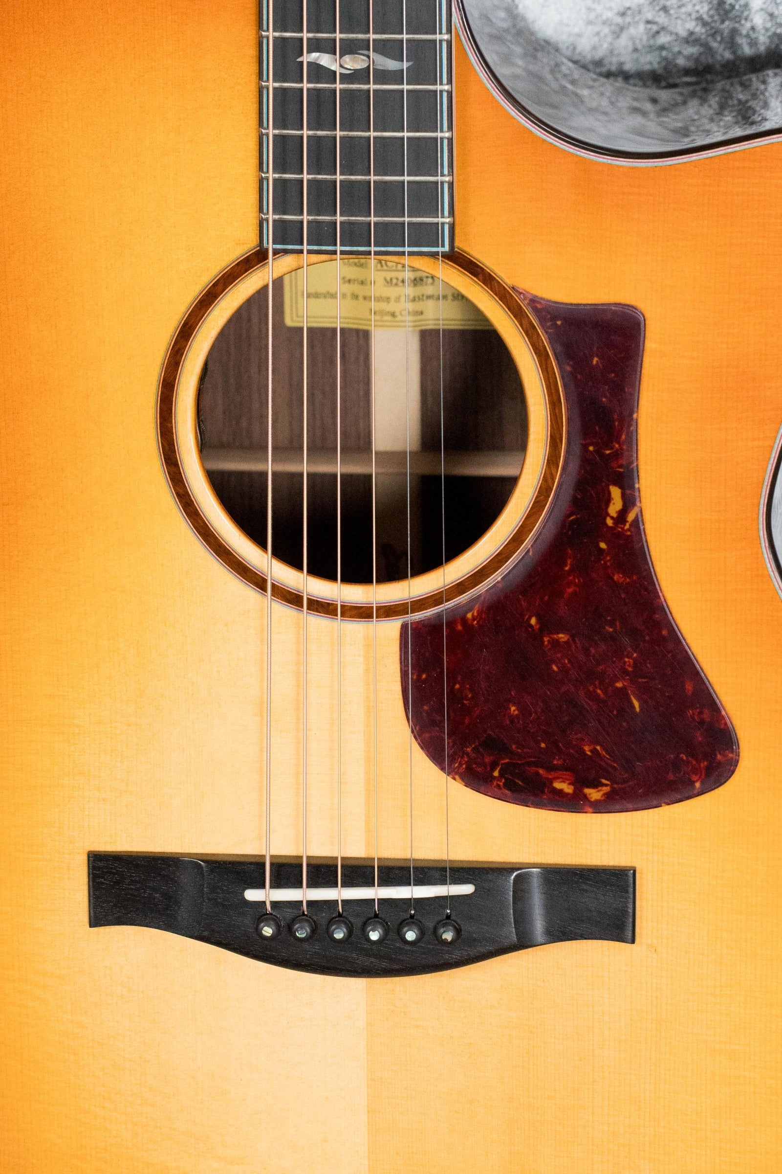 Eastman AC722CE-DF European Spruce/Rosewood Dakota Fade Finish Grand Auditorium  w/ LR Baggs Pickup #6875