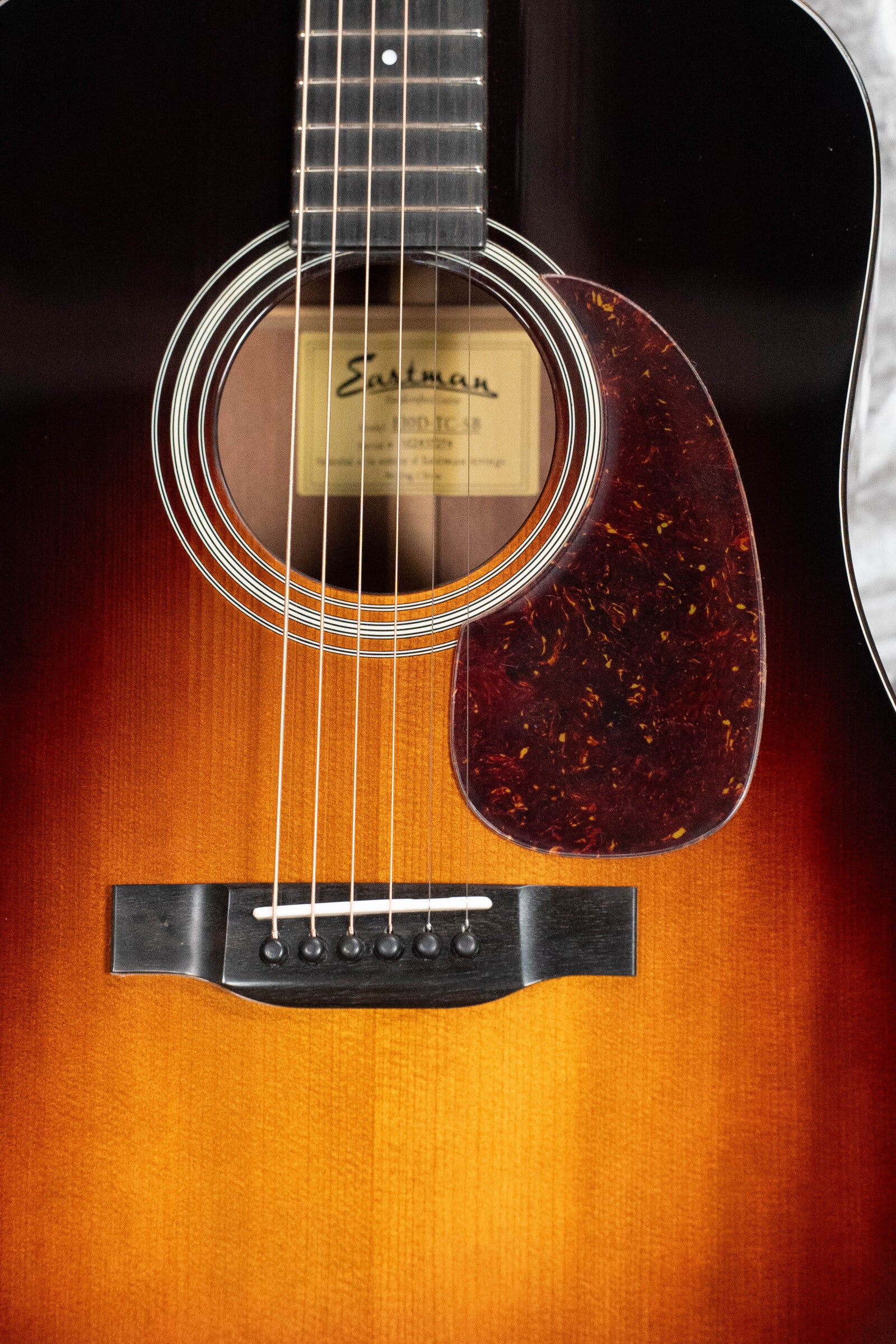 Eastman E10D-TC-SB Thermo-Cured Adirondack/Mahogany Sunburst Dreadnought Acoustic Guitar #7274