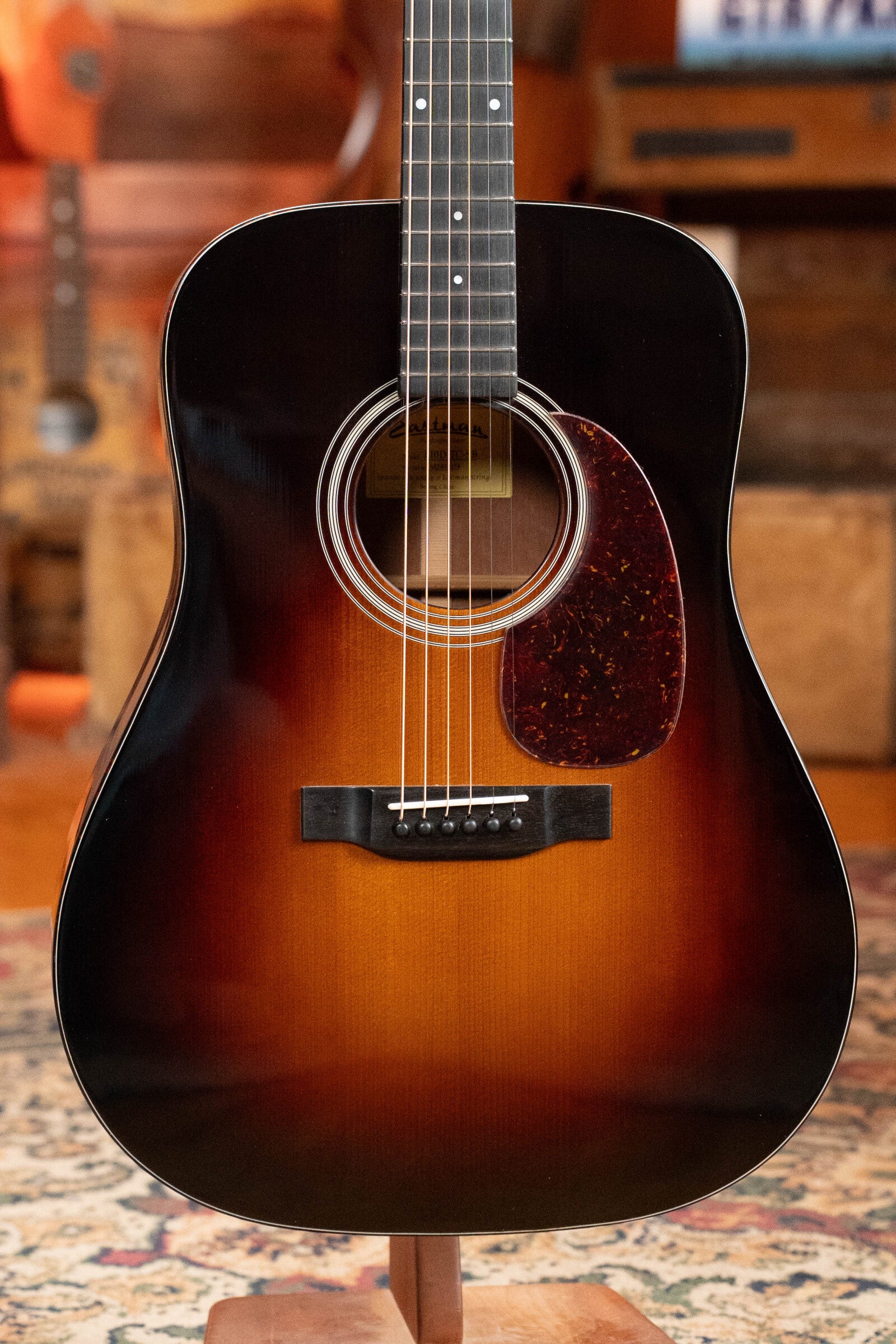 Eastman E10D-TC-SB Thermo-Cured Adirondack/Mahogany Sunburst Dreadnought Acoustic Guitar #7274
