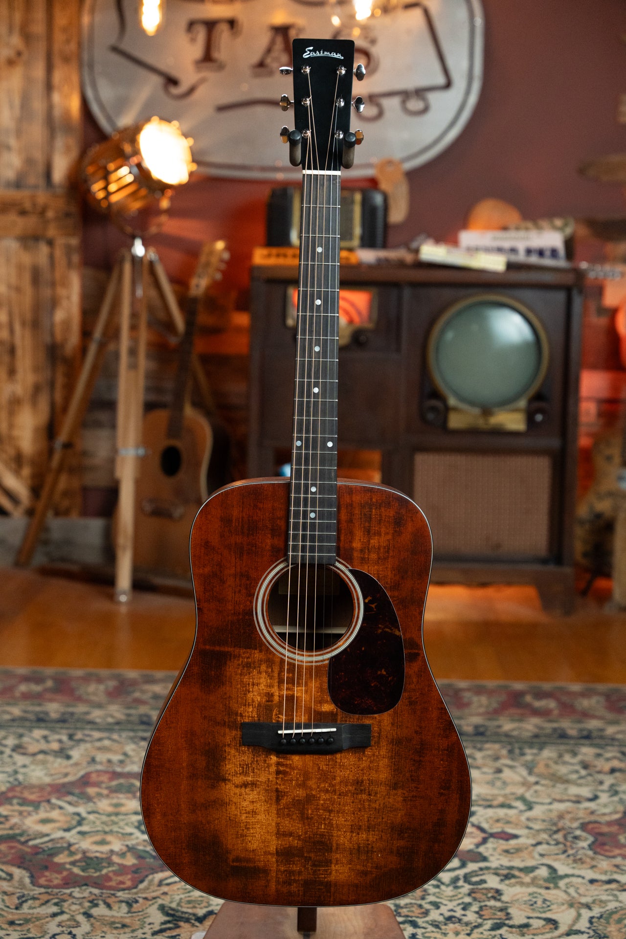 Eastman E1D-CLA Sitka/Sapele Classic Finish Dreadnought Acoustic Guitar #1219