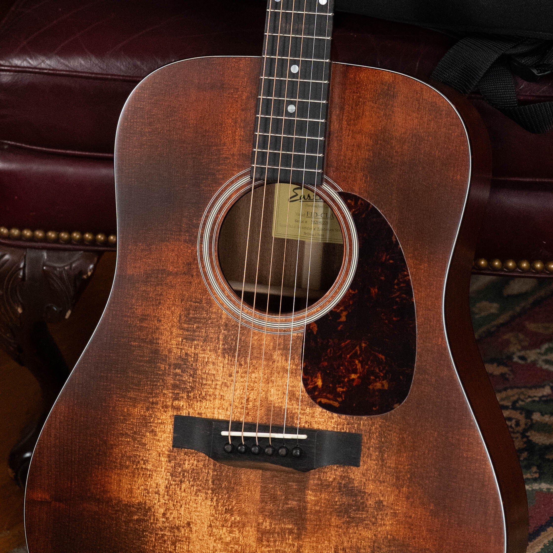 Eastman E1D-CLA Sitka/Sapele Classic Finish Dreadnought Acoustic Guitar #1221