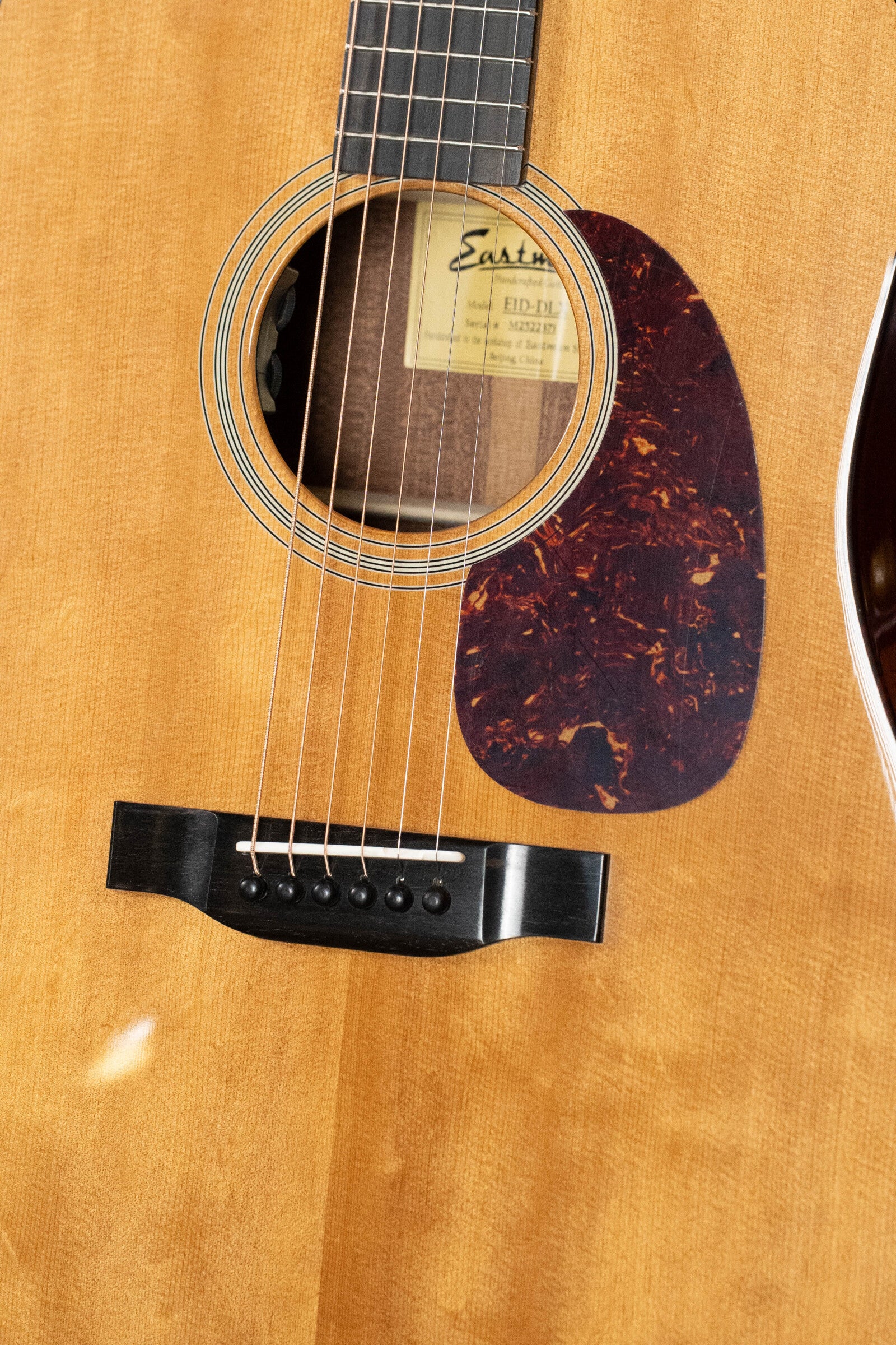 Eastman E1D-DLX Sitka/Sapele Dreadnought Guitar w/Fishman Pickup #2371