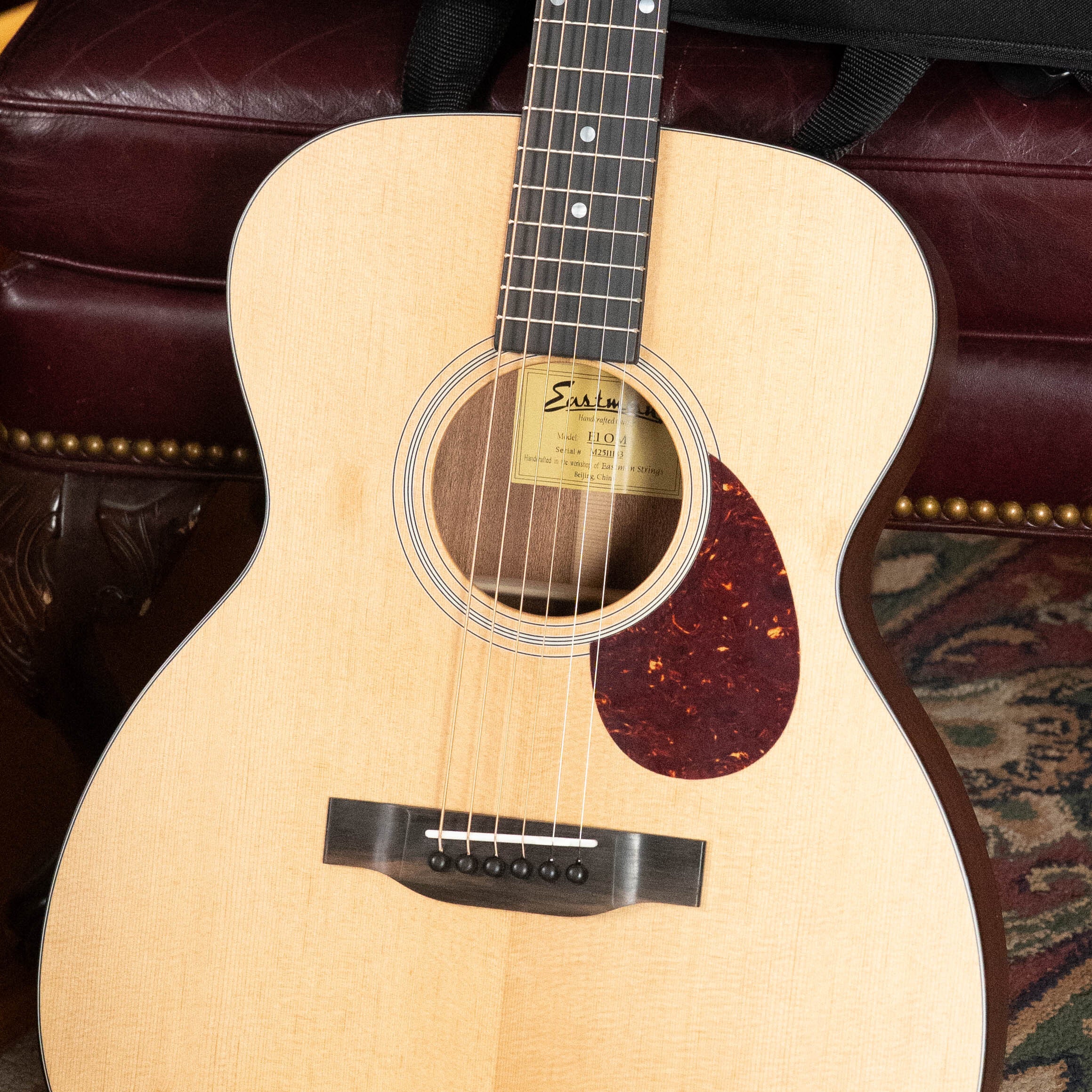 Eastman E1OM All Solid Sitka/Sapele Acoustic Guitar #1133