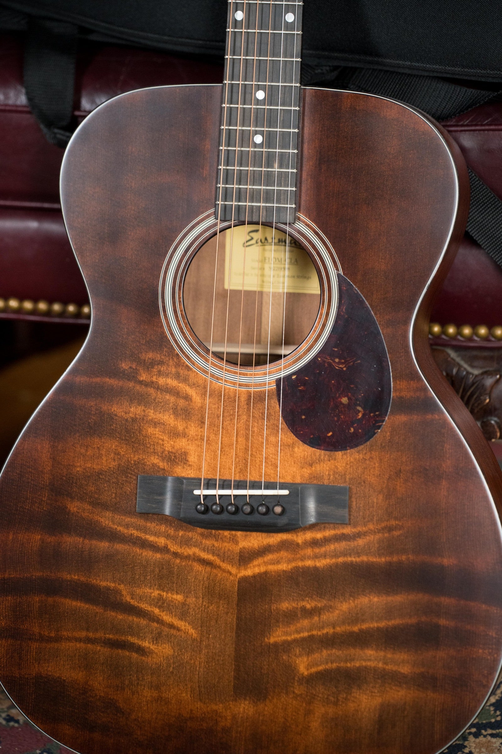 Eastman E1OM-CLA All Solid Sitka/Sapele Classic Finish Acoustic Guitar #9508