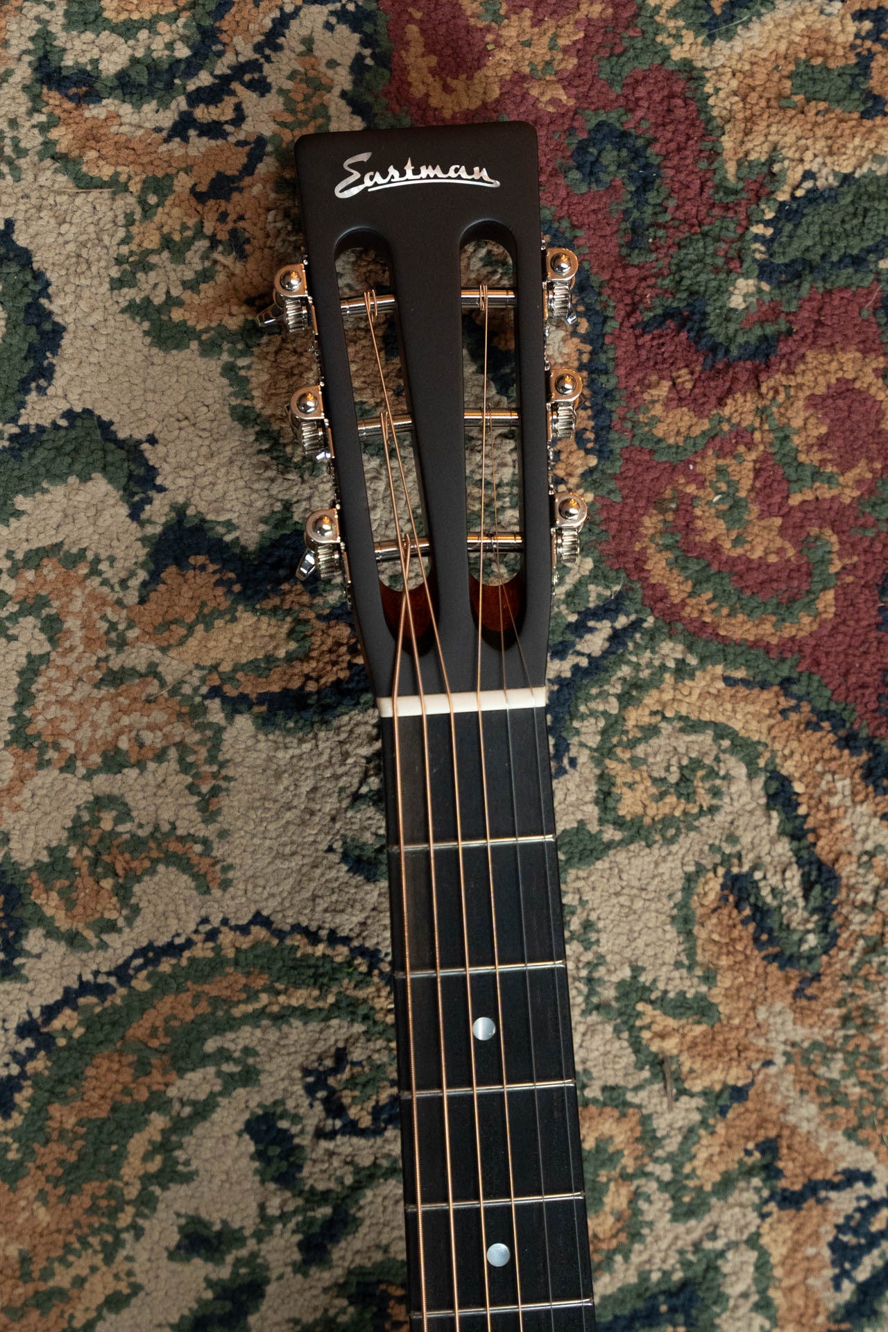 Eastman E1P-LTD-CLA "Bluemaster" Adirondack/Sapele Small Body Acoustic Parlor Guitar #3252