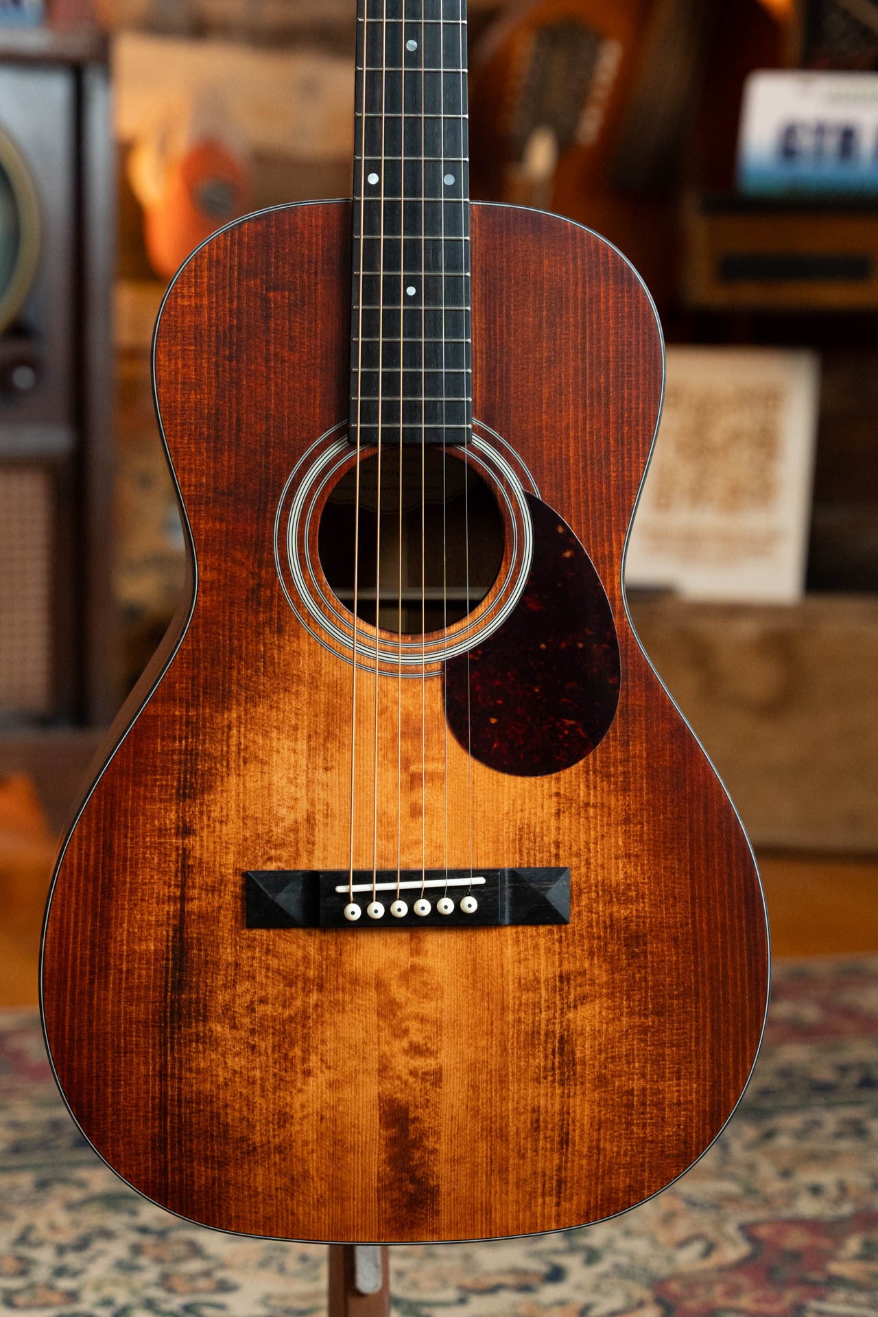 Eastman E1P-LTD-CLA "Bluemaster" Adirondack/Sapele Small Body Acoustic Parlor Guitar #3252