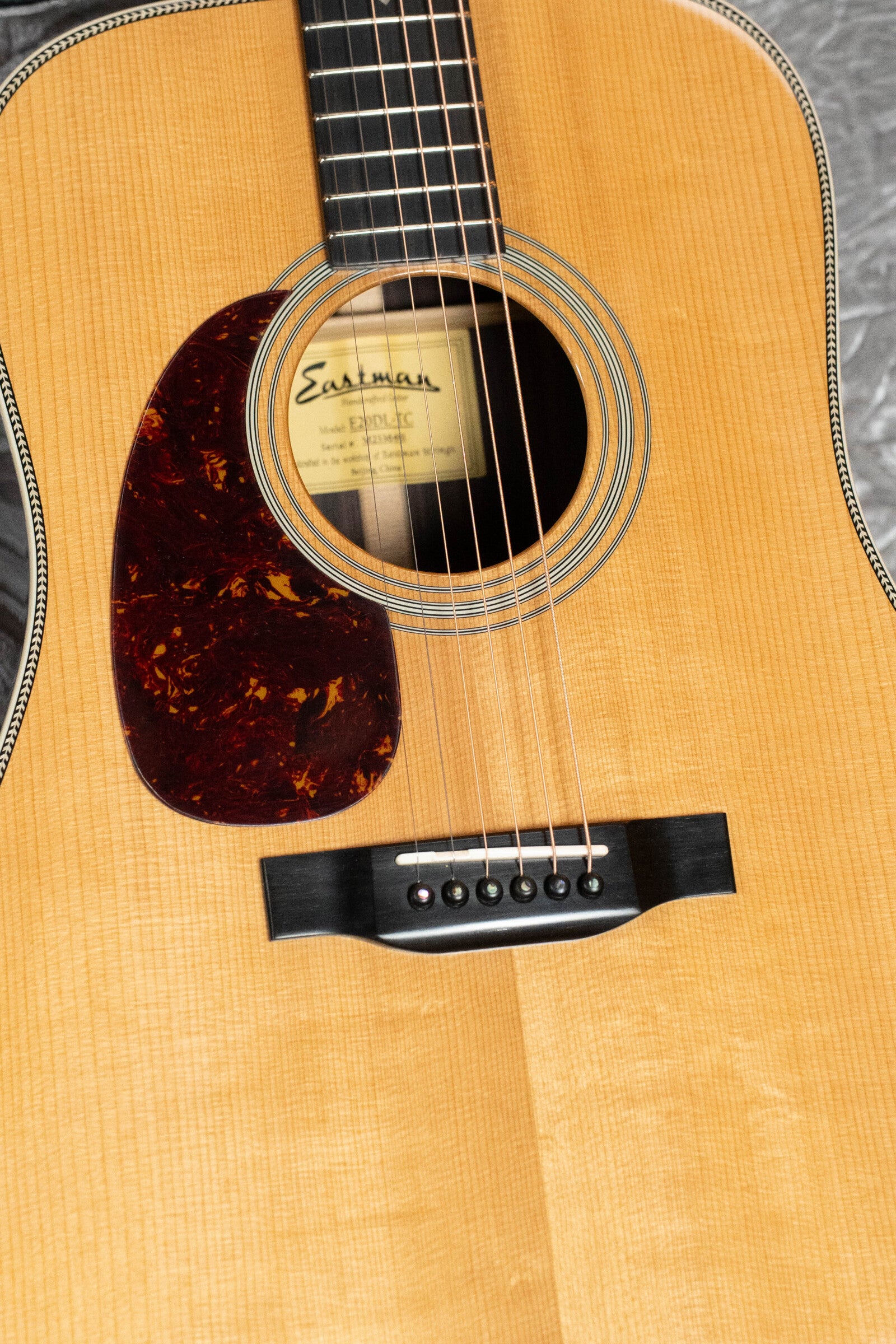 Eastman E20DL-TC Thermo-Cured Adirondack/Rosewood *Left-Handed* Dreadnought Acoustic Guitar #6481