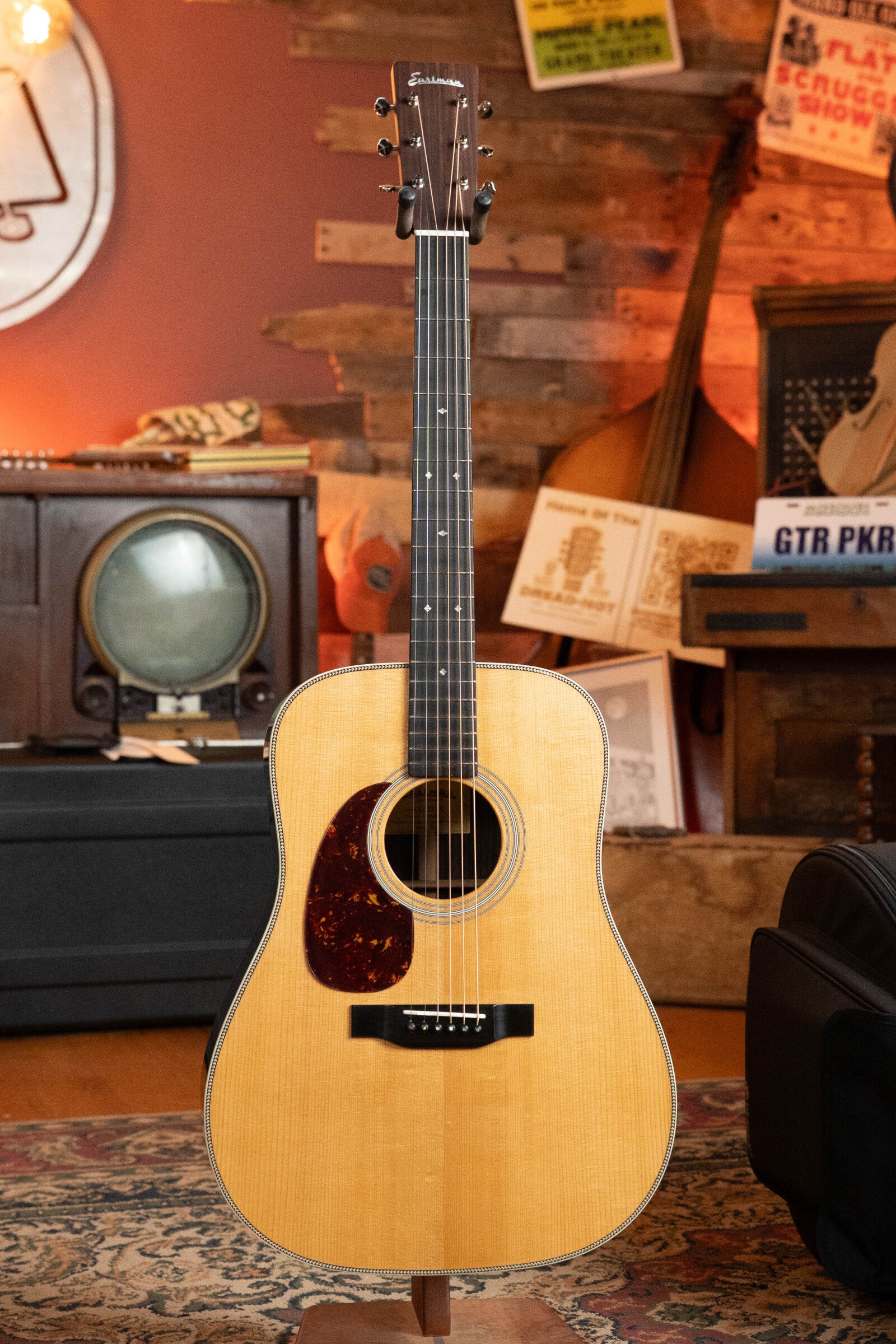 Eastman E20DL-TC Thermo-Cured Adirondack/Rosewood *Left-Handed* Dreadn