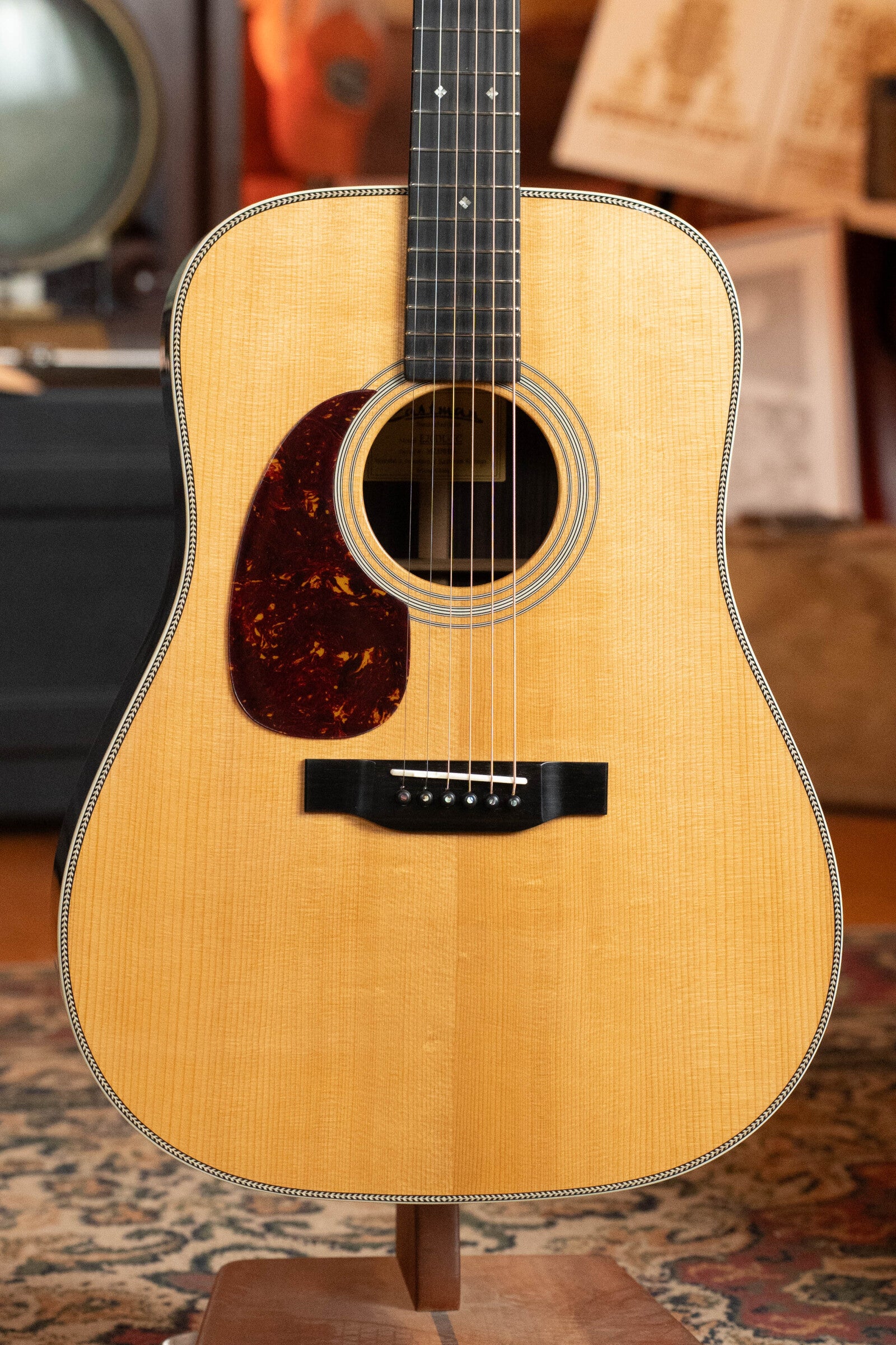 Eastman E20DL-TC Thermo-Cured Adirondack/Rosewood *Left-Handed* Dreadn