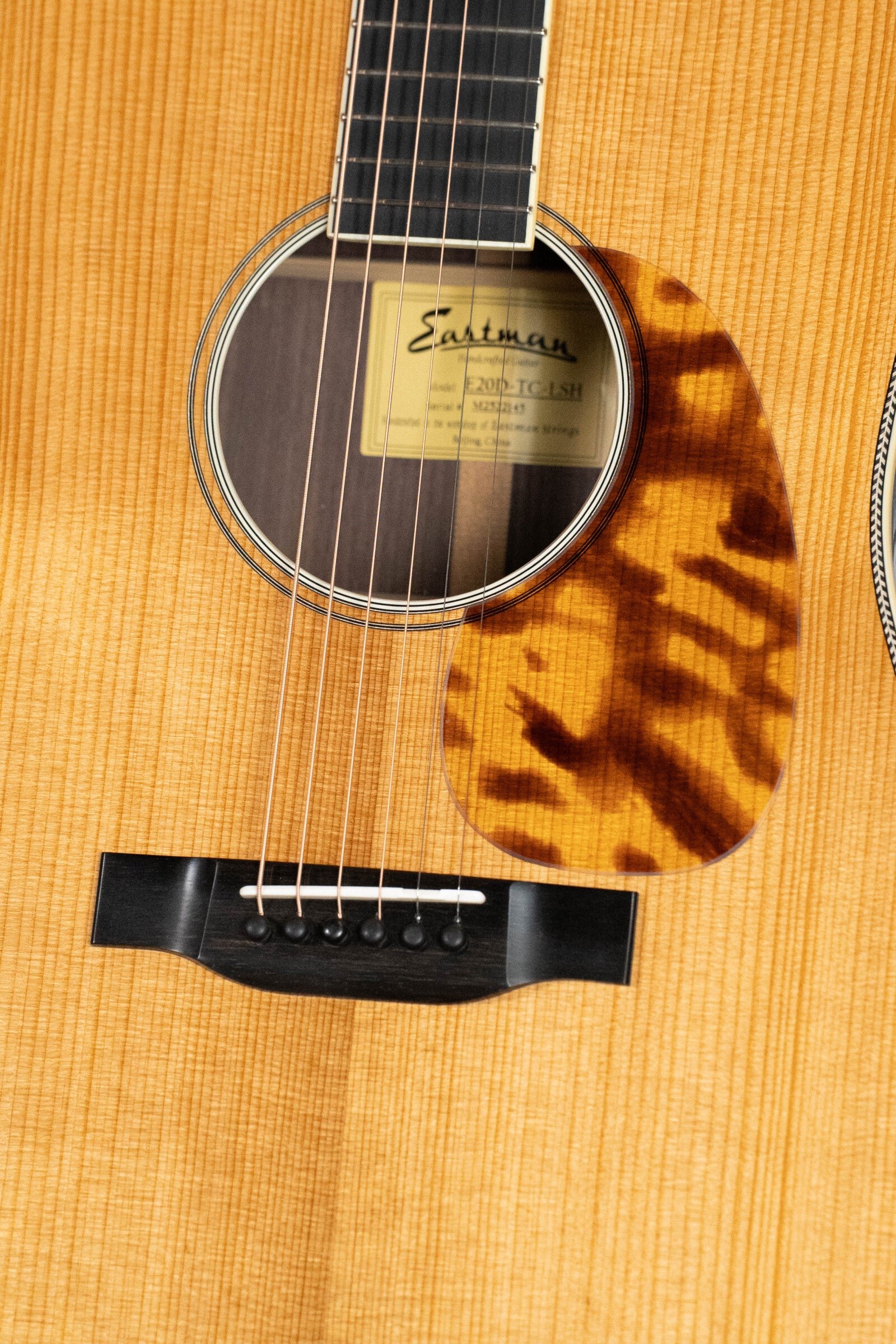 Eastman E20D-LSH-TC Thermo-Cured Adirondack/Rosewood Large Soundhole Dreadnought Acoustic Guitar #2145