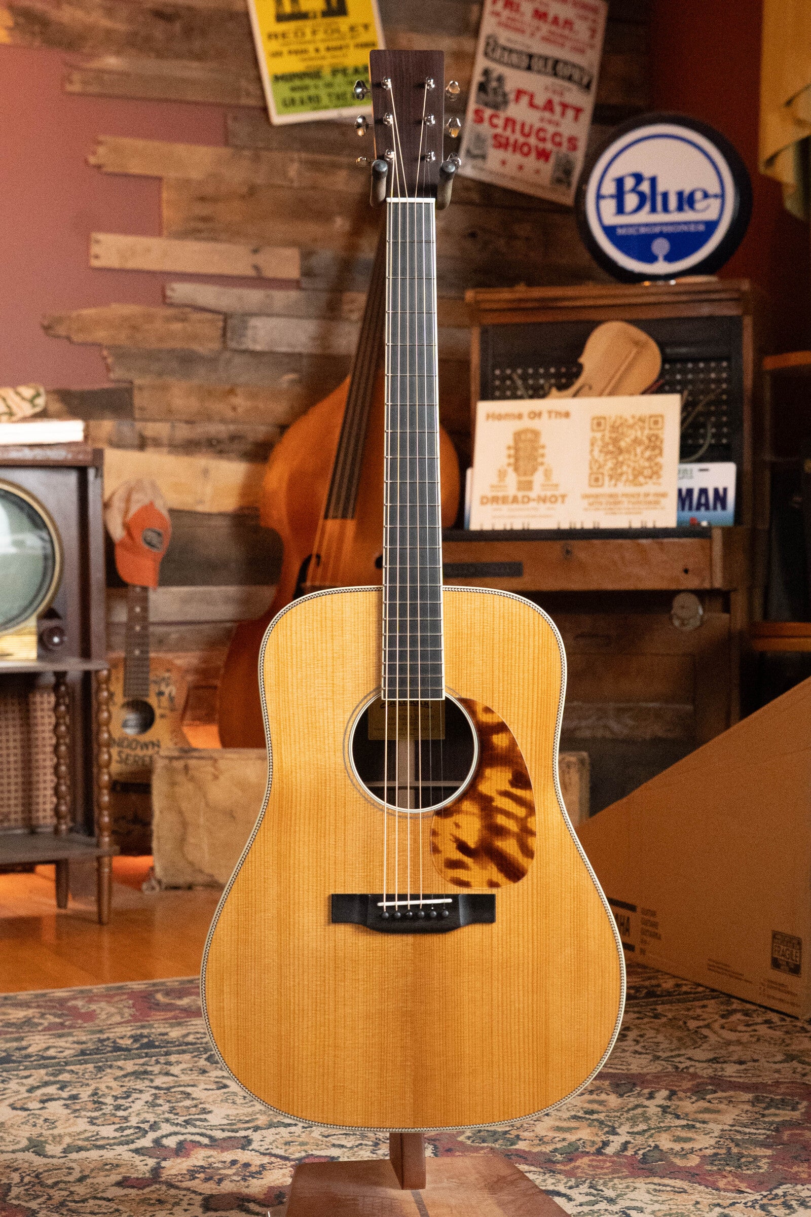Eastman E20D-LSH-TC Thermo-Cured Adirondack/Rosewood Large Soundhole Dreadnought Acoustic Guitar #2145