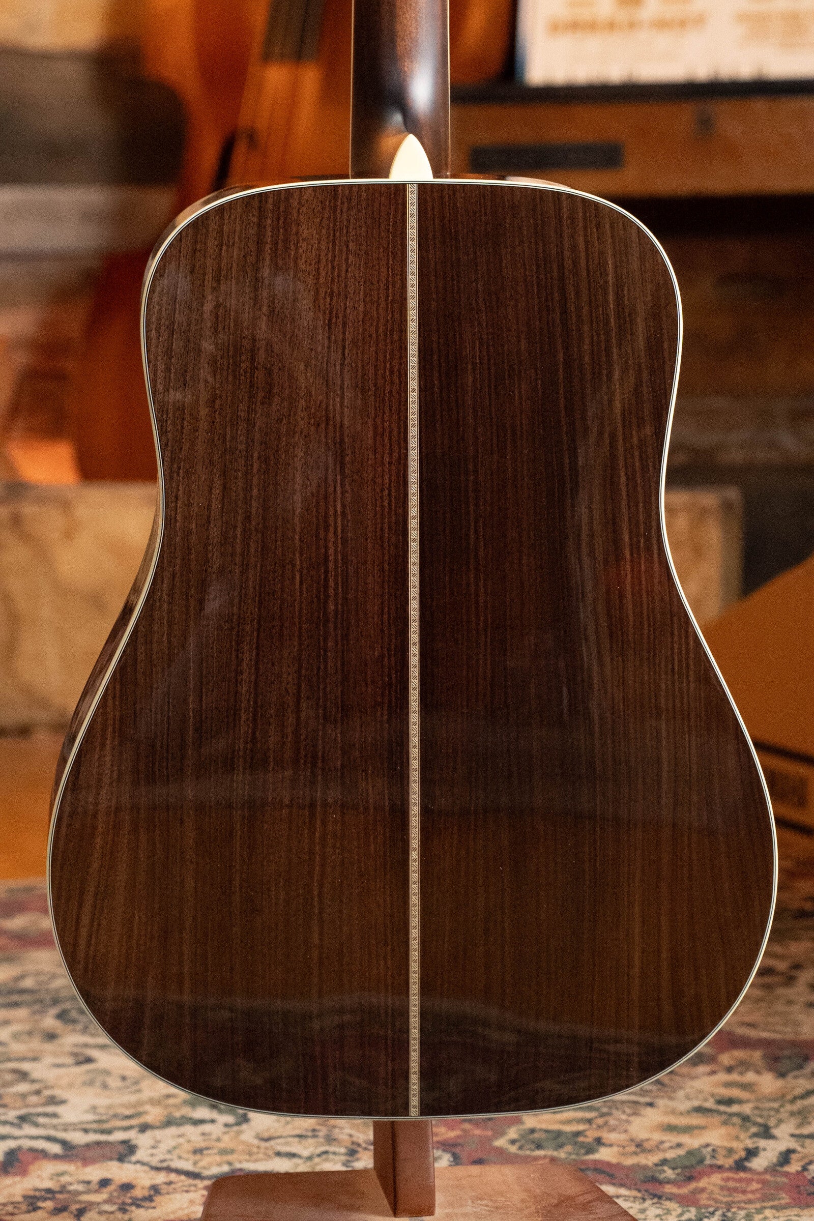 Eastman E20D-LSH-TC Thermo-Cured Adirondack/Rosewood Large Soundhole Dreadnought Acoustic Guitar #2145