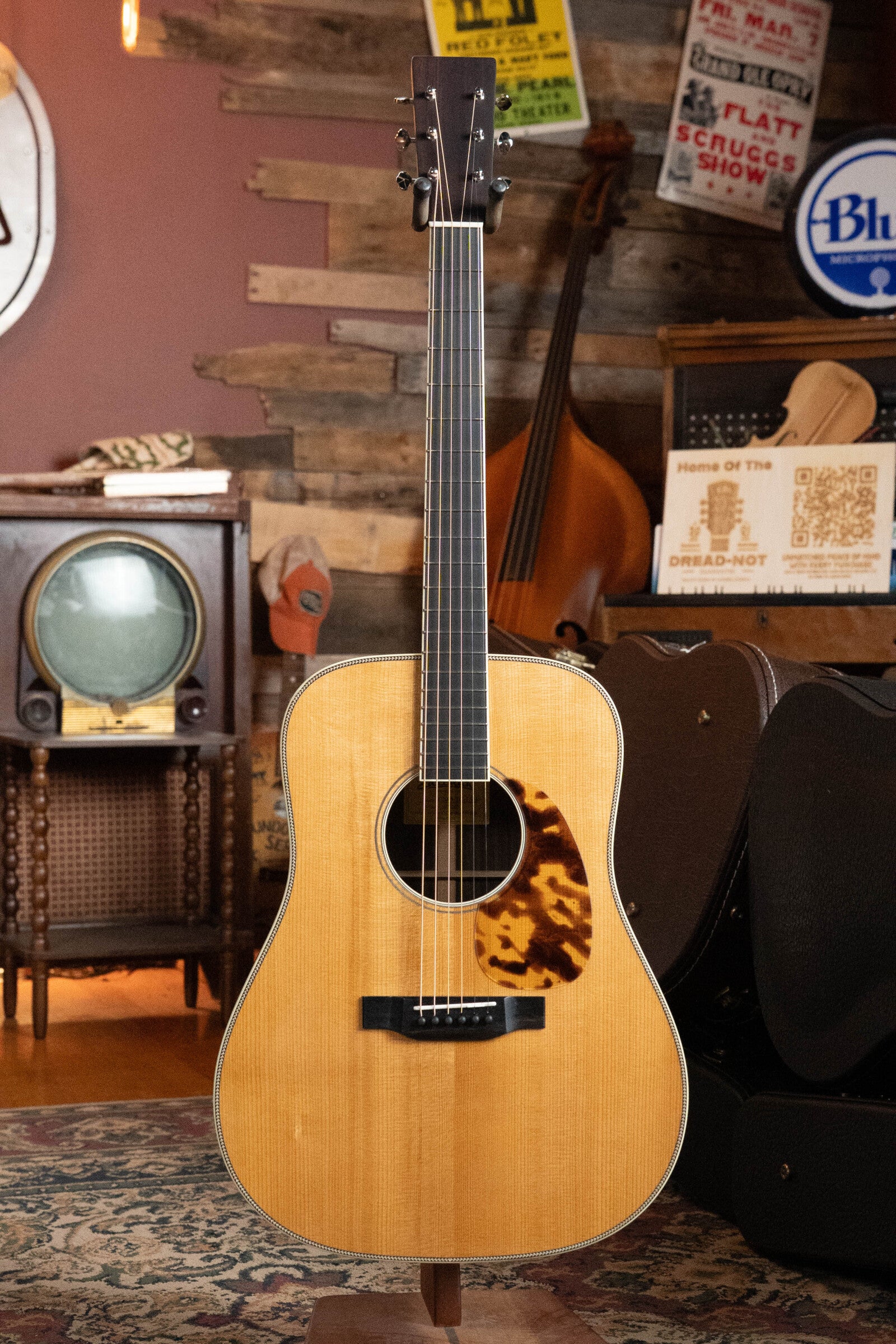 Eastman E20D-LSH-TC Thermo-Cured Adirondack/Rosewood Large Soundhole Dreadnought Acoustic Guitar #2157