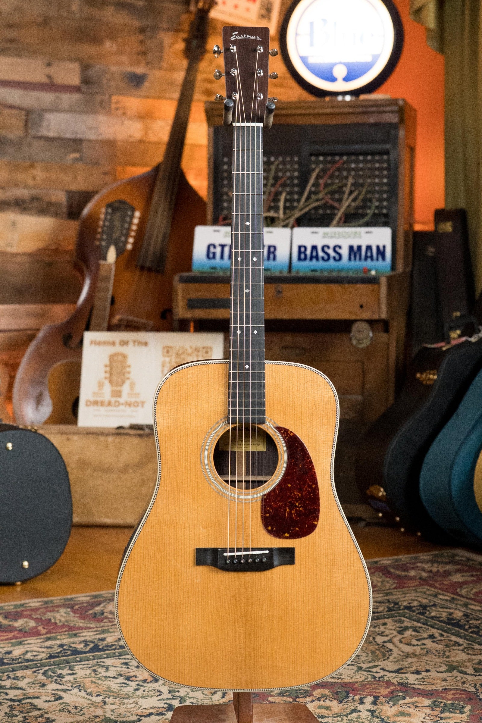 Eastman E20D-TC Thermo-Cured Adirondack/Rosewood Dreadnought Acoustic Guitar #6001