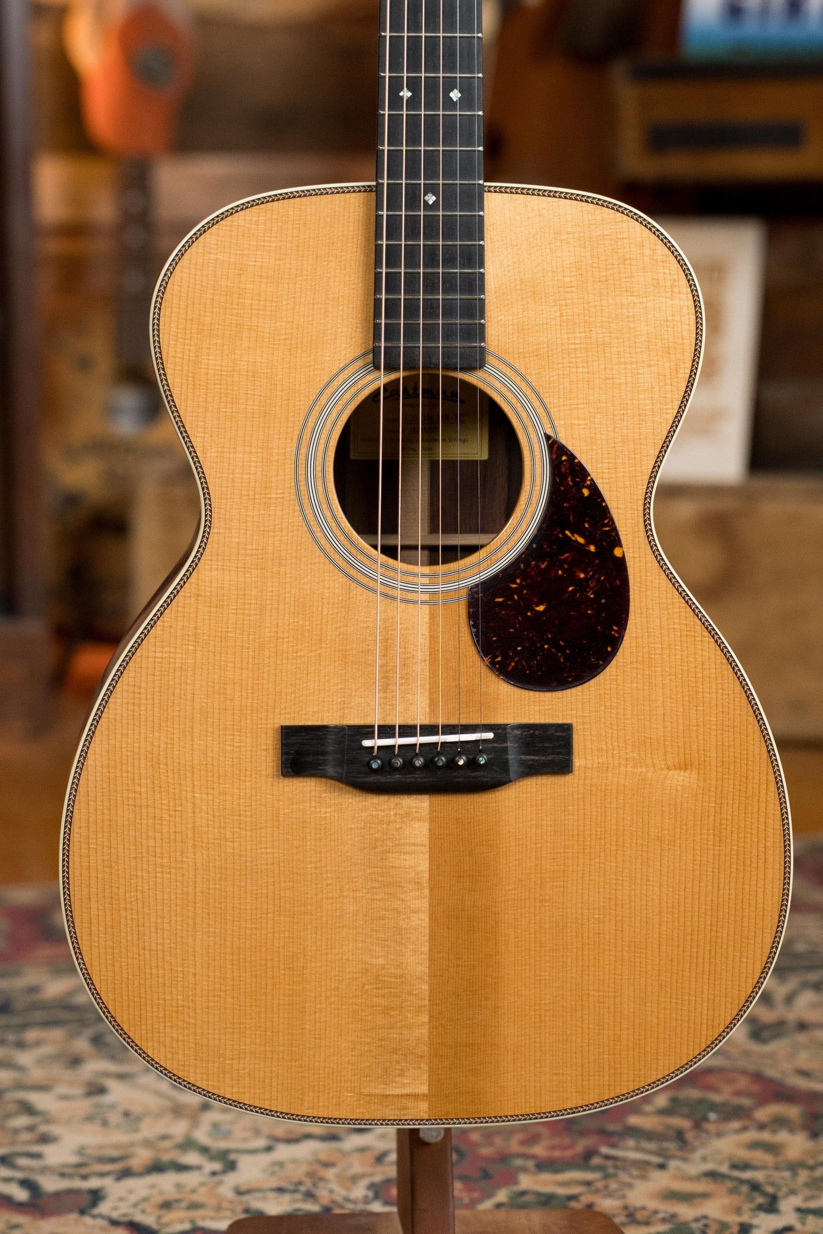 Eastman E20OM-MR-TC Thermo-cured Adirondack/Madagascar Rosewood Acoustic Guitar #2535