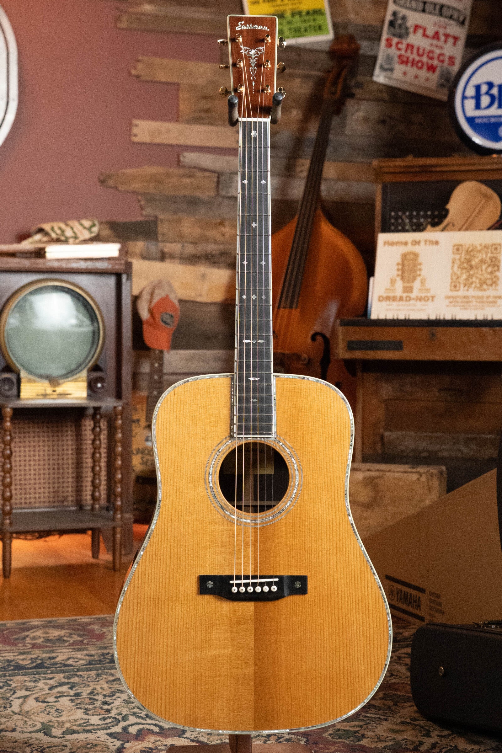 Eastman E40D-TC Thermo-cured AAA Grade Adirondack/Rosewood Dreadnought Acoustic Guitar #2163
