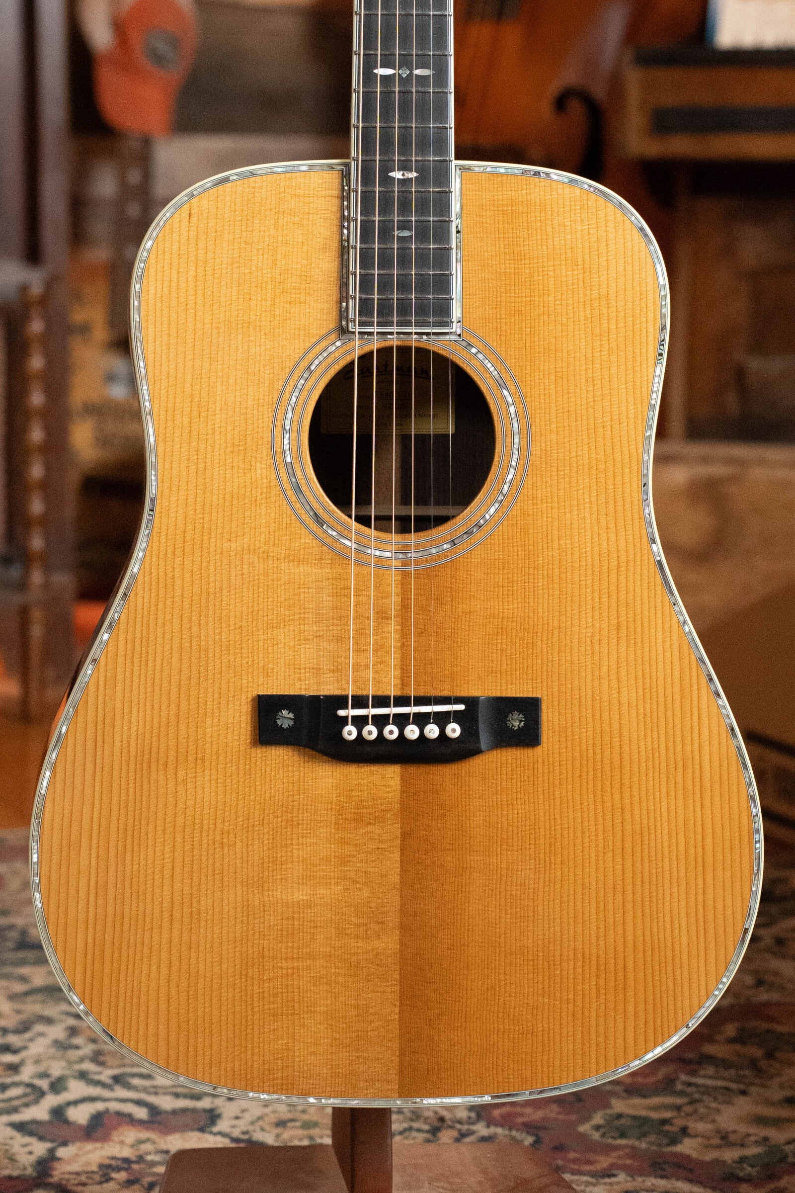 Eastman E40D-TC Thermo-cured AAA Grade Adirondack/Rosewood Dreadnought Acoustic Guitar #2163
