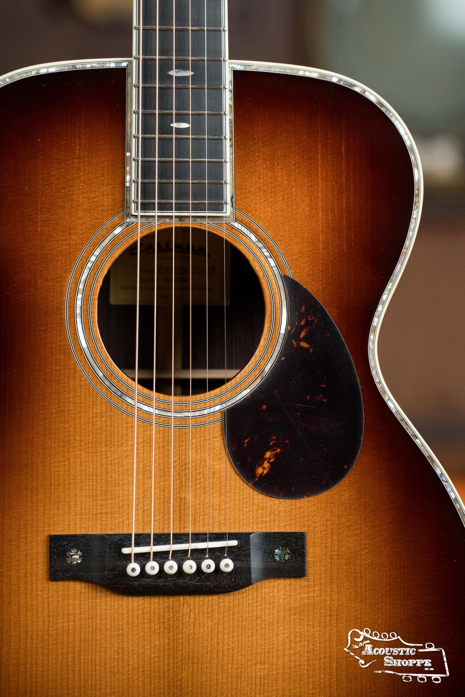 Eastman E40OM-TC-SB AAA Grade Thermo-cured Adirondack/Rosewood Orchestra Model Sunburst Acoustic Guitar #5761