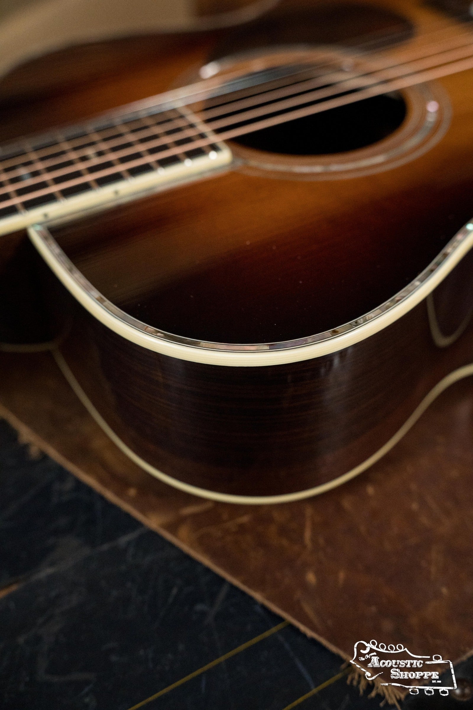 Eastman E40OM-TC-SB AAA Grade Thermo-cured Adirondack/Rosewood Orchestra Model Sunburst Acoustic Guitar #5761