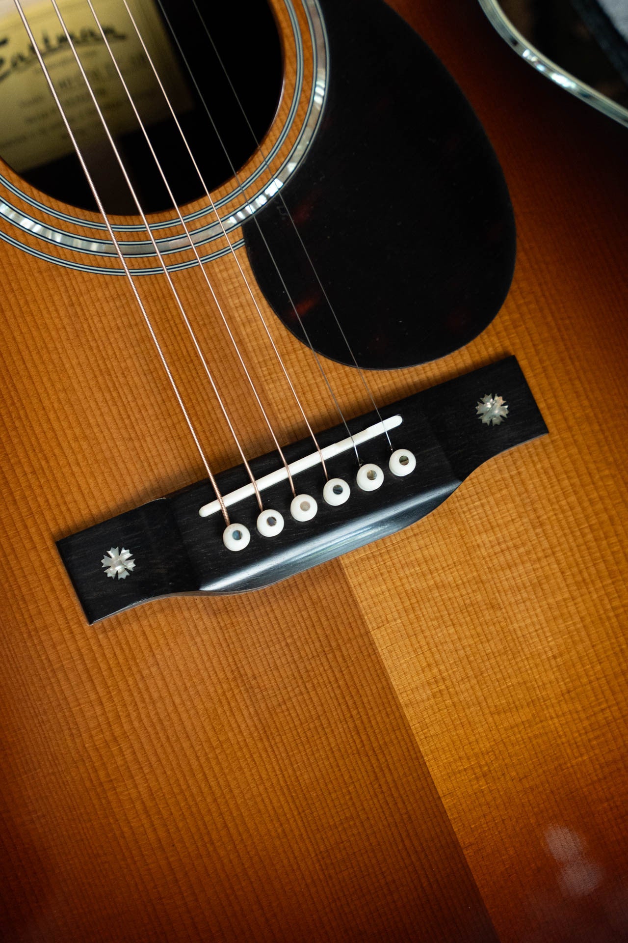 Eastman E40OM-TC-SB AAA Grade Thermo-cured Adirondack/Rosewood Sunburst Orchestra Model Acoustic Guitar #5760