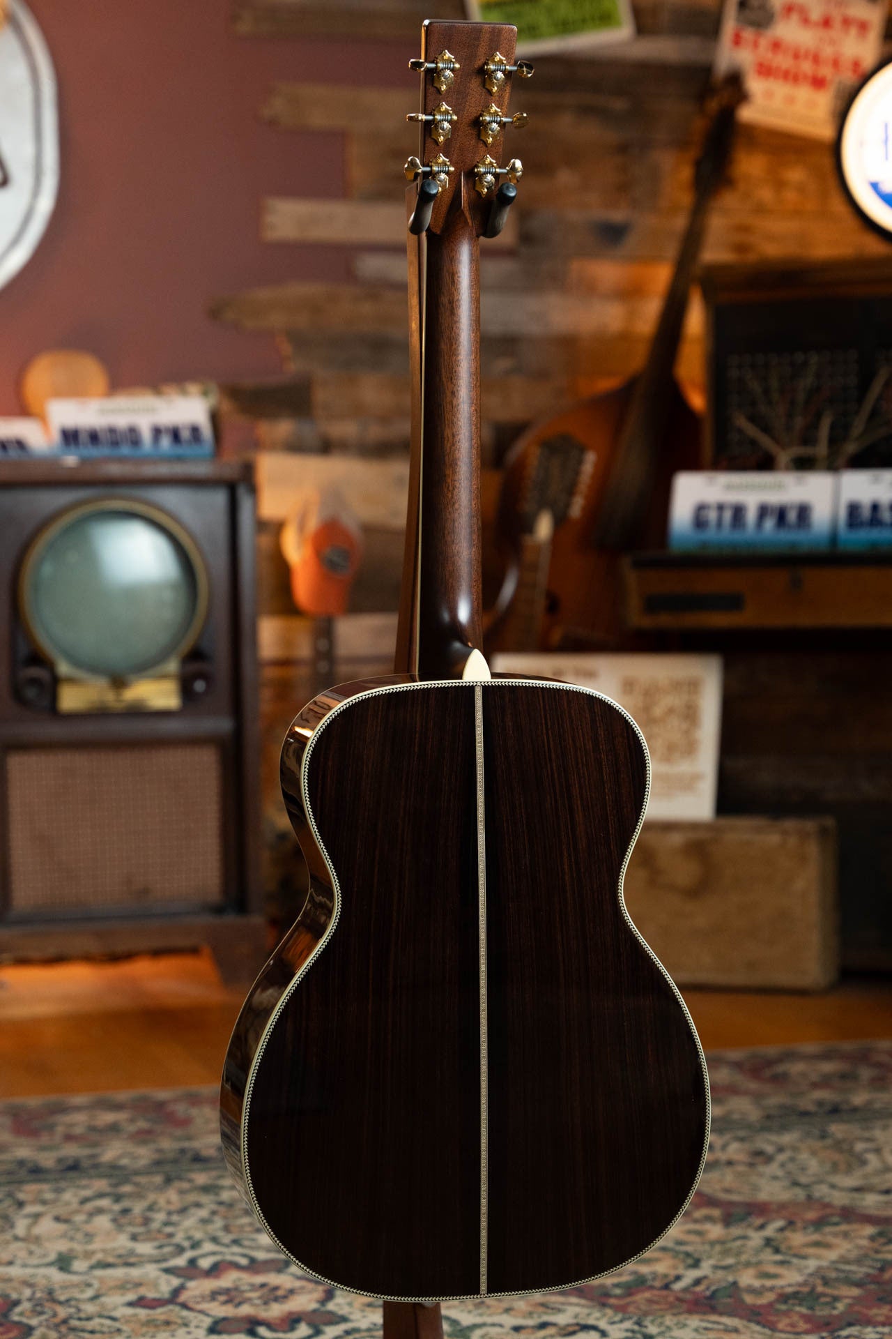 Eastman E40OM-TC-SB AAA Grade Thermo-cured Adirondack/Rosewood Sunburst Orchestra Model Acoustic Guitar #5760