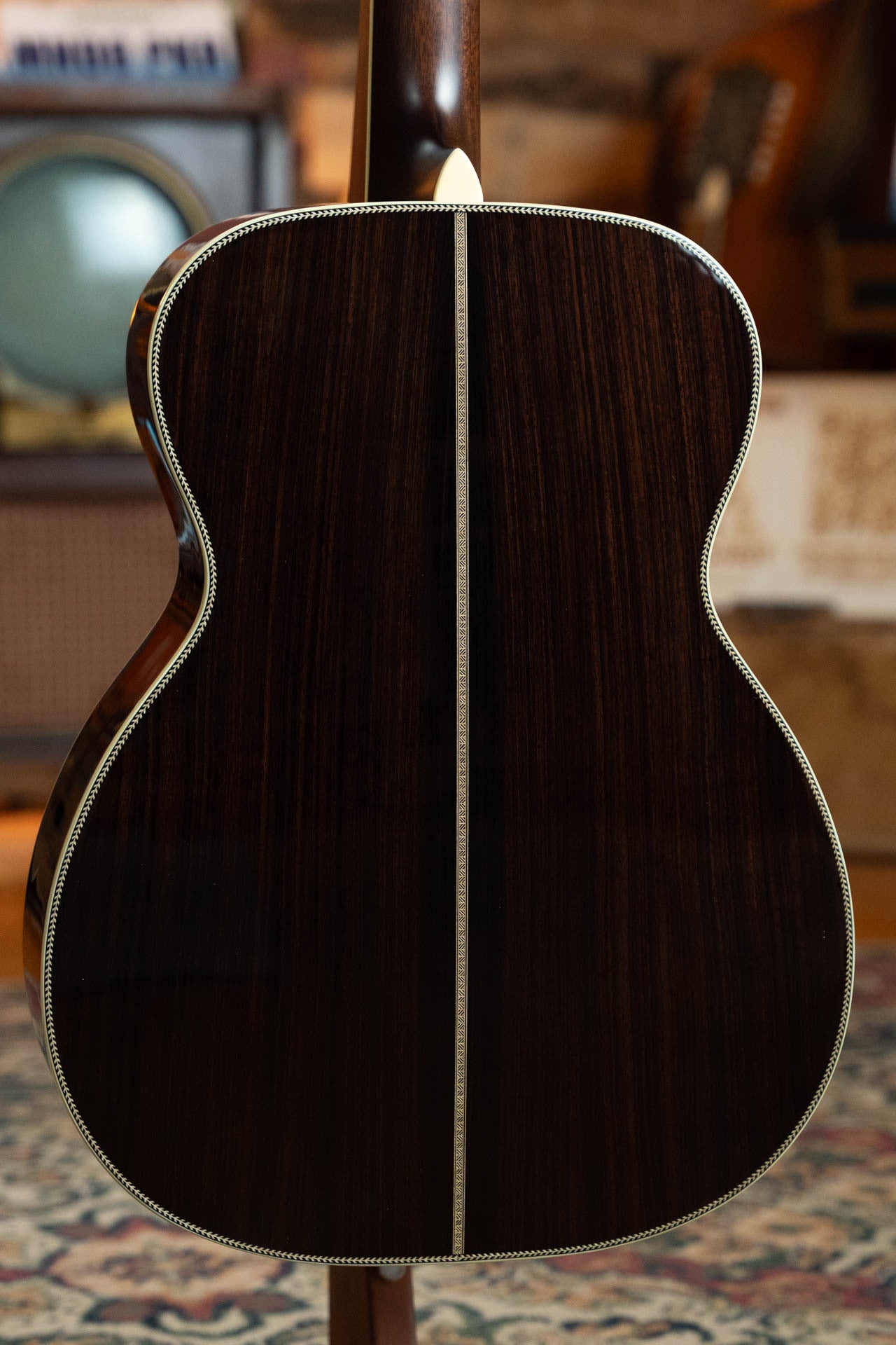 Eastman E40OM-TC-SB AAA Grade Thermo-cured Adirondack/Rosewood Sunburst Orchestra Model Acoustic Guitar #5760