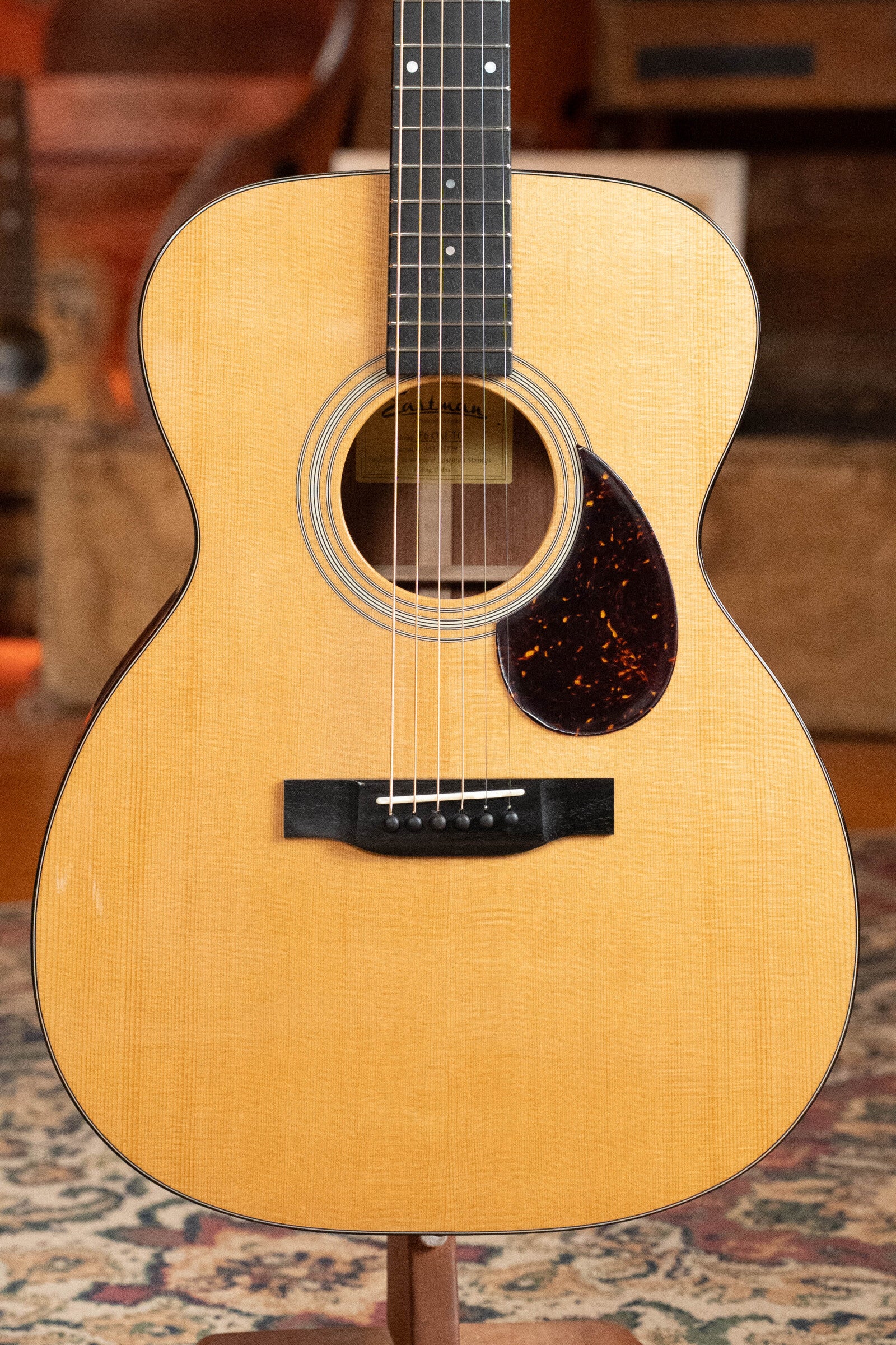 Eastman E6OM-TC Thermo-Cured Sitka/Mahogany Orchestra Model Acoustic Guitar #772