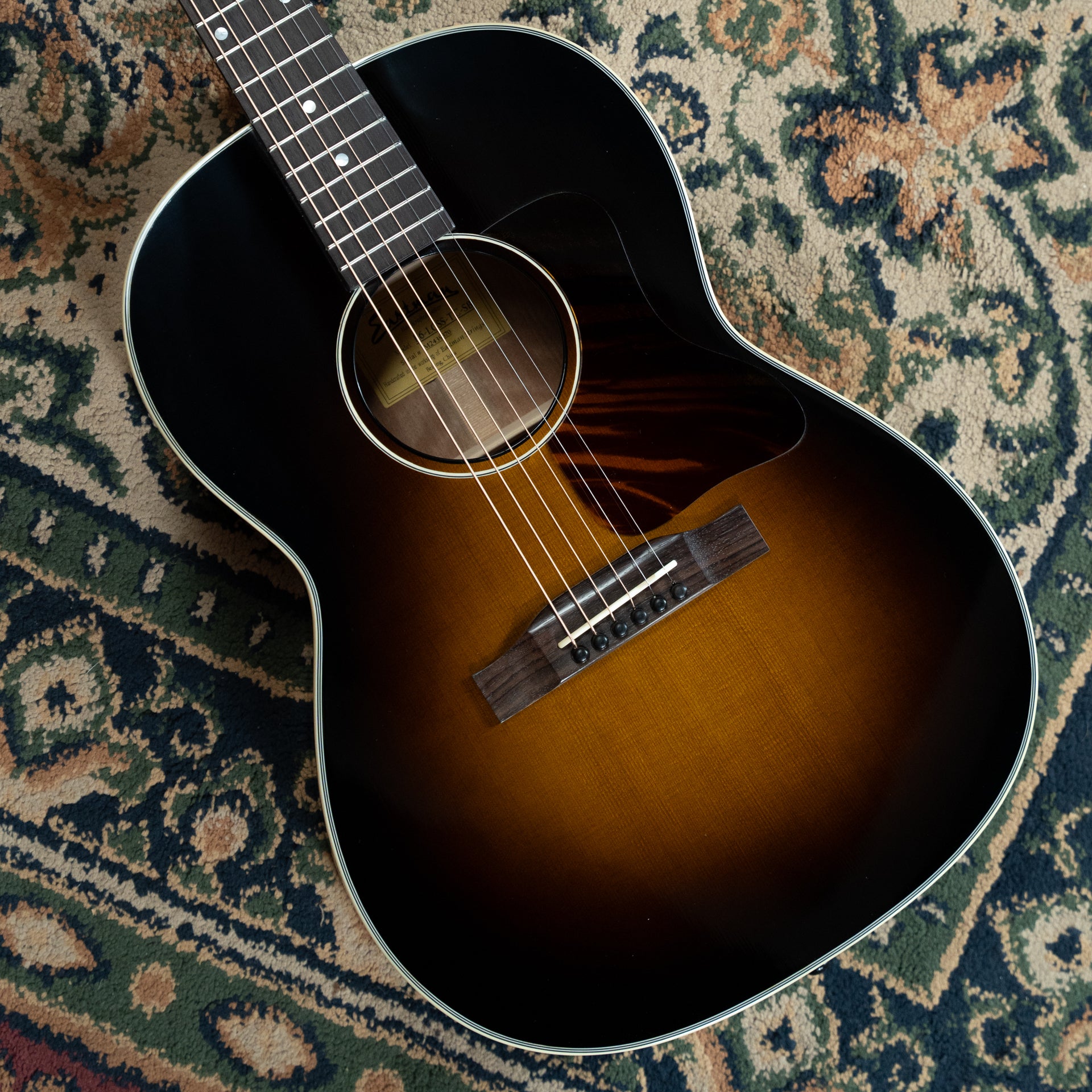 Eastman E6-LGSS-TC-SB Thermo-Cured Sitka/Mahogany LG-Style Slope Shoulder Sunburst Acoustic Guitar #9370
