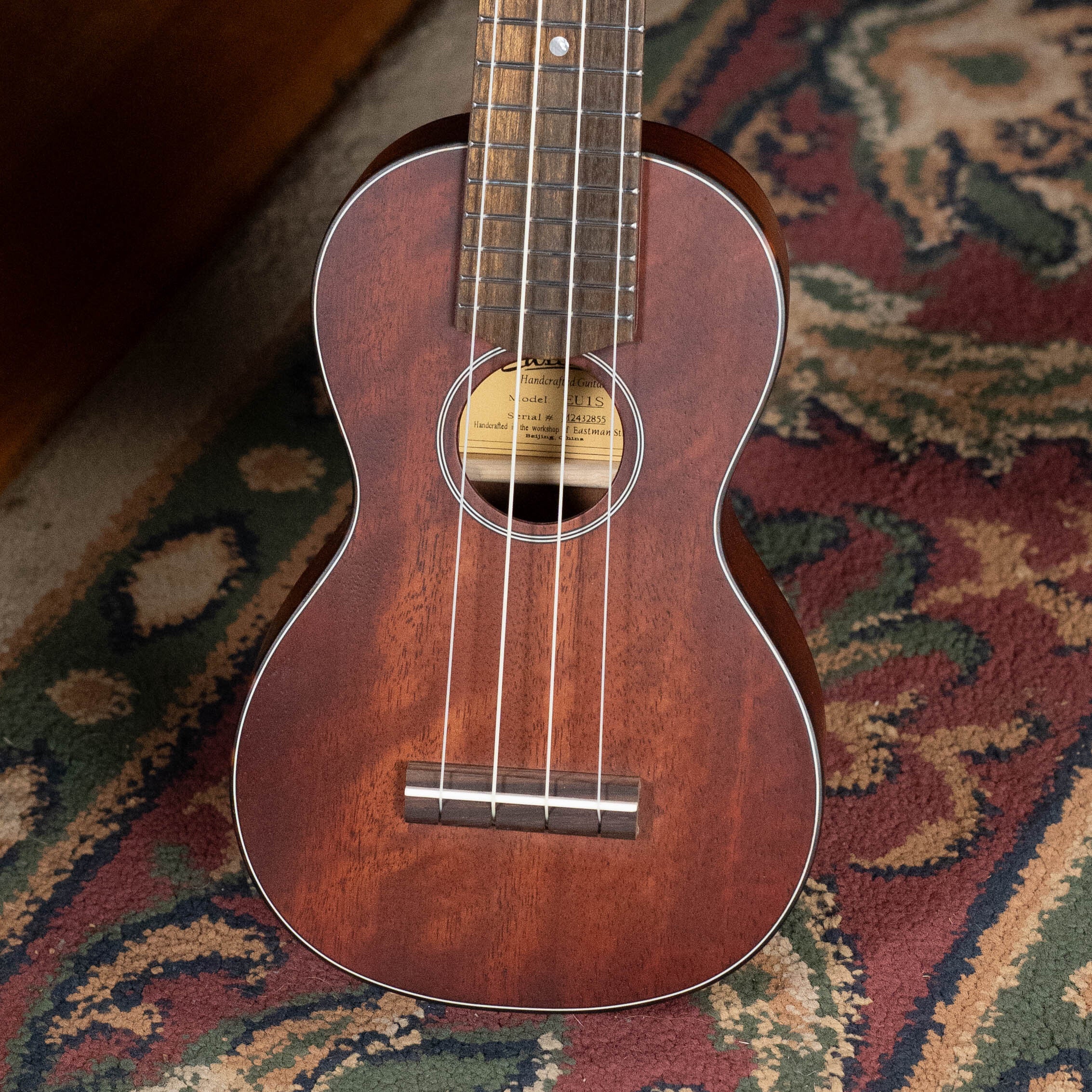 Eastman EU1-S All Mahogany Soprano Ukulele #2855