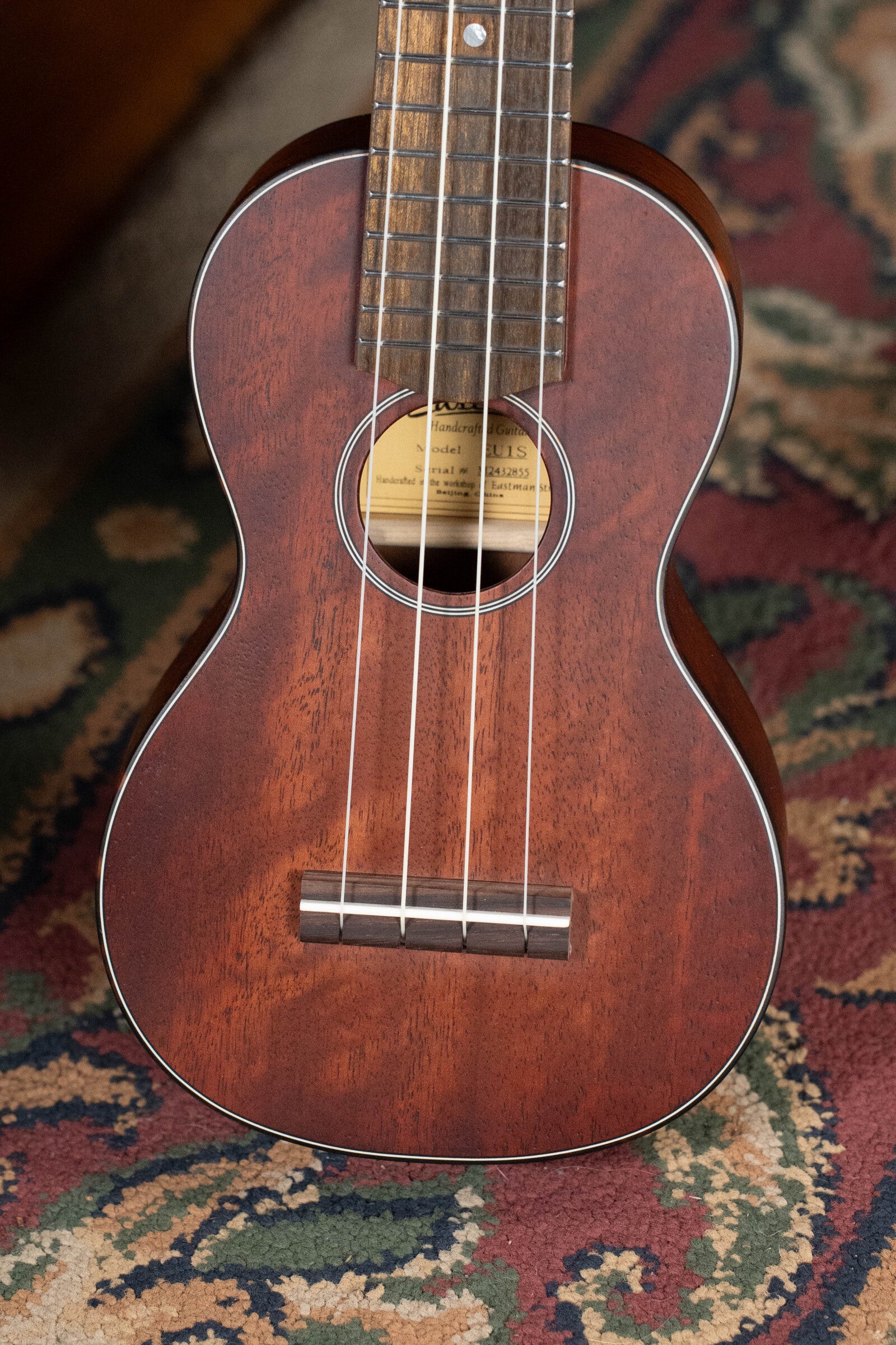 Eastman EU1-S All Mahogany Soprano Ukulele #2855