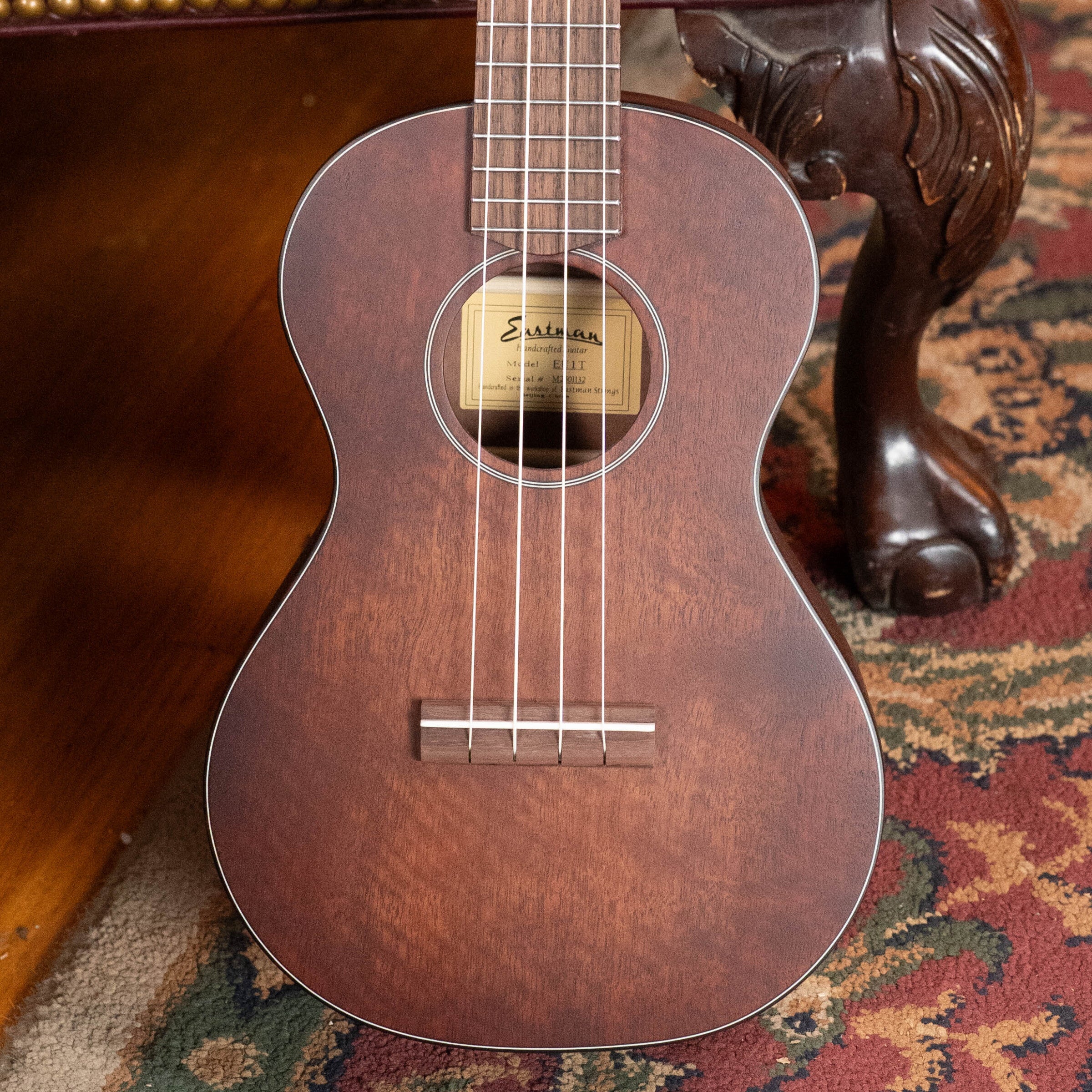 Eastman EU1-T All Mahogany Tenor Ukulele #1132
