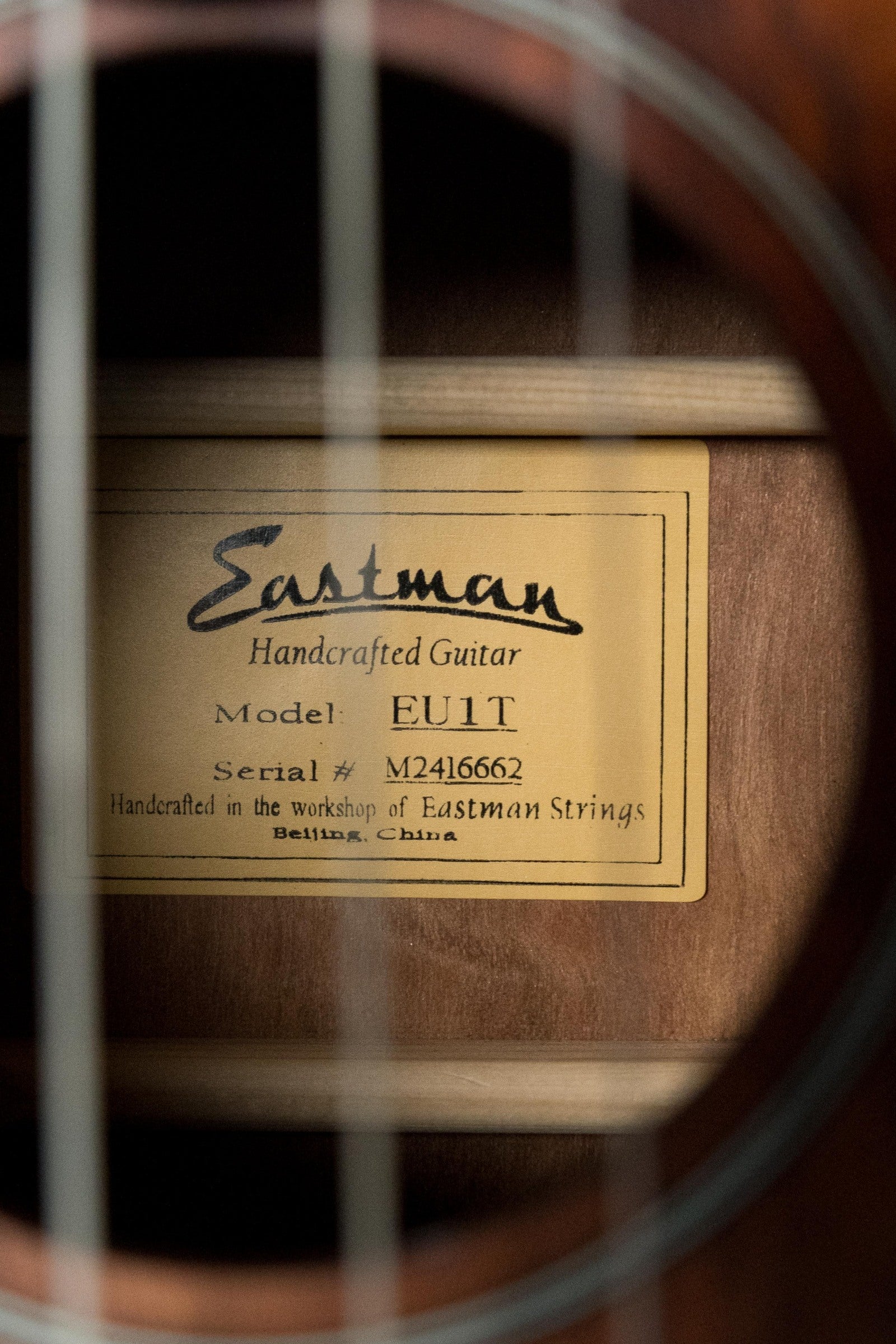 Eastman EU1-T All Mahogany Tenor Ukulele #6662