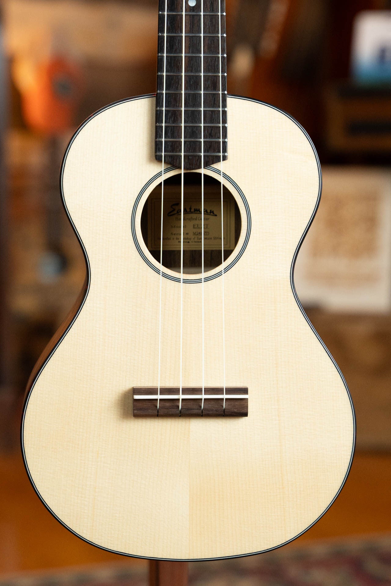 Eastman EU2-T Spruce/Ovangkol Tenor Ukulele #6773