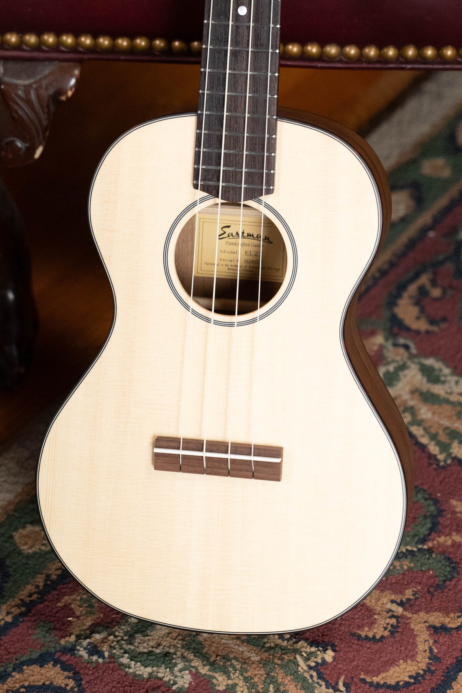 Eastman EU2-T Spruce/Ovangkol Tenor Ukulele #6777