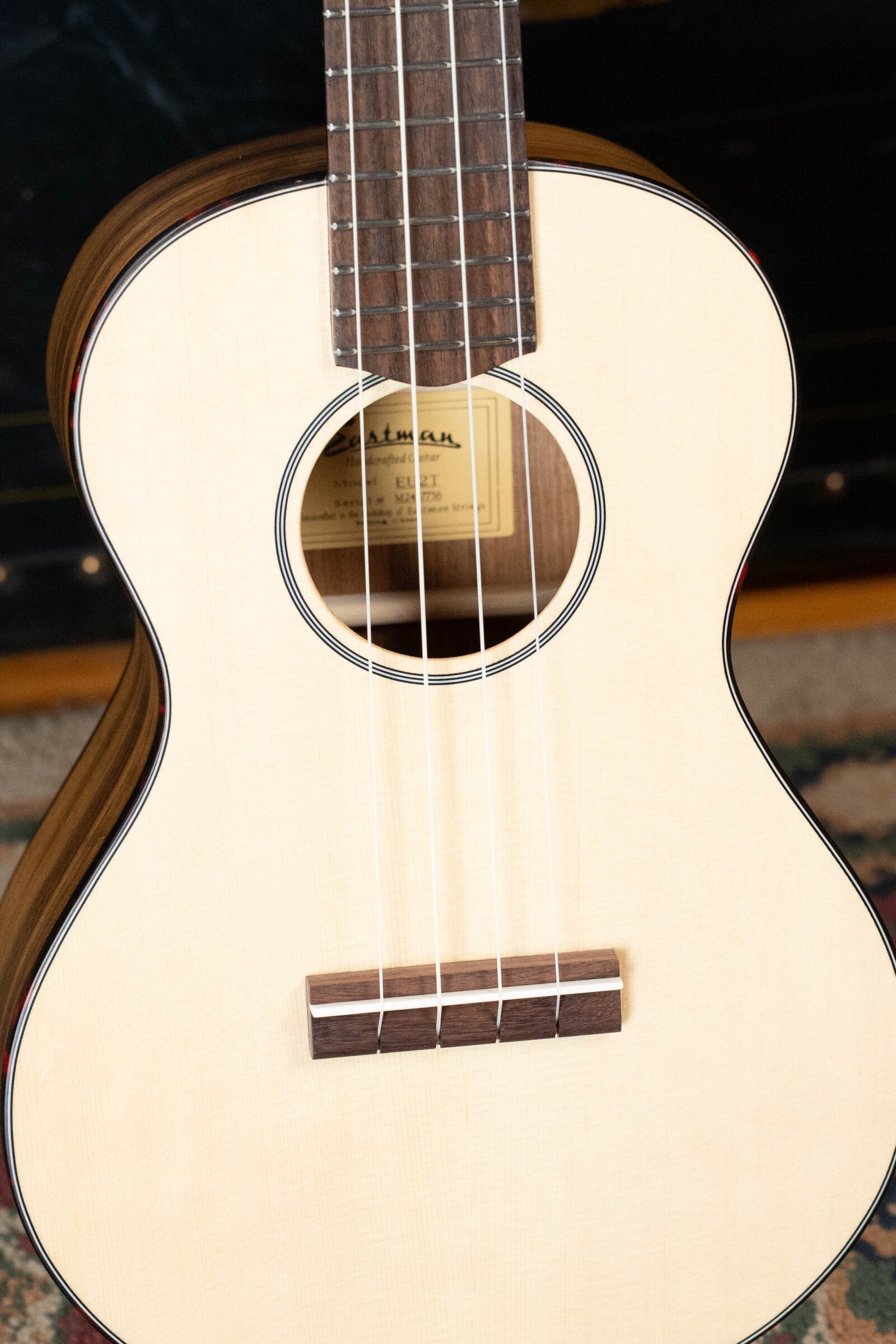 Eastman EU2-T Spruce/Ovangkol Tenor Ukulele #7756