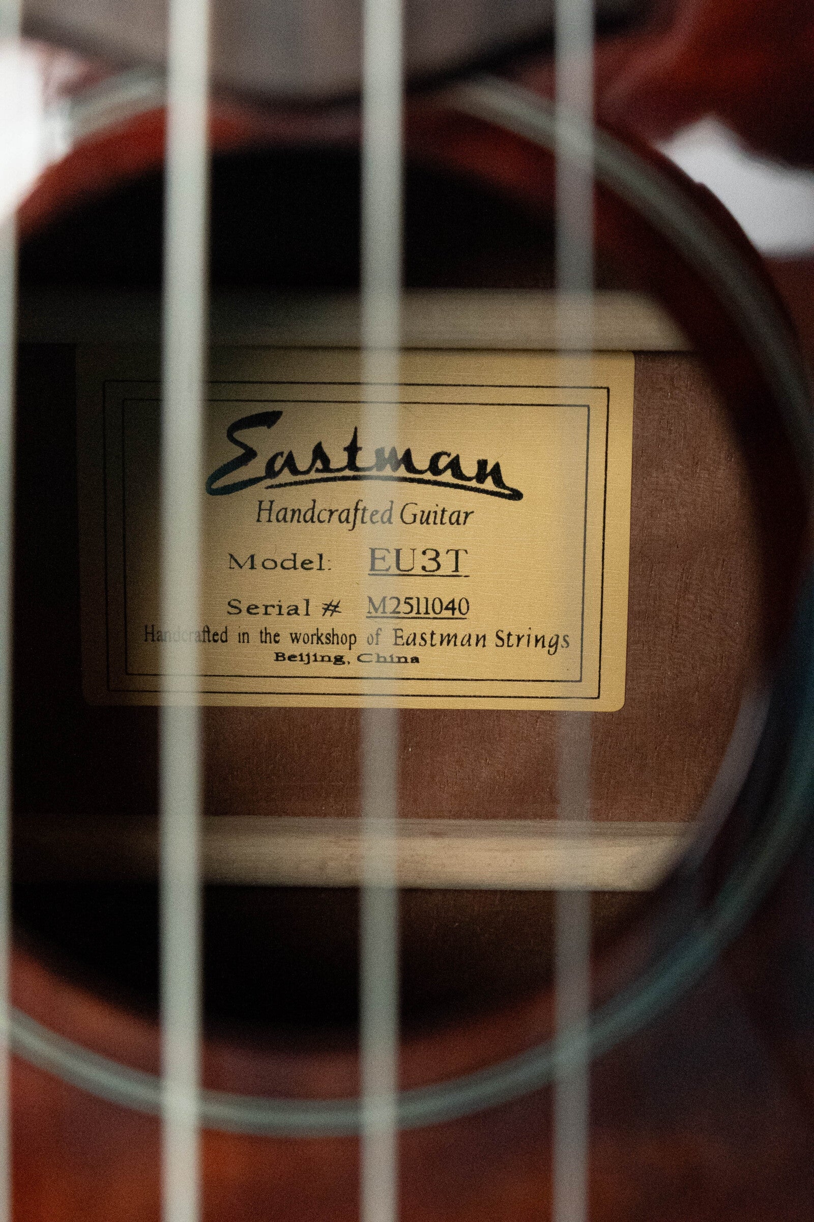 Eastman EU3-T All Mahogany Tenor Ukulele #1040