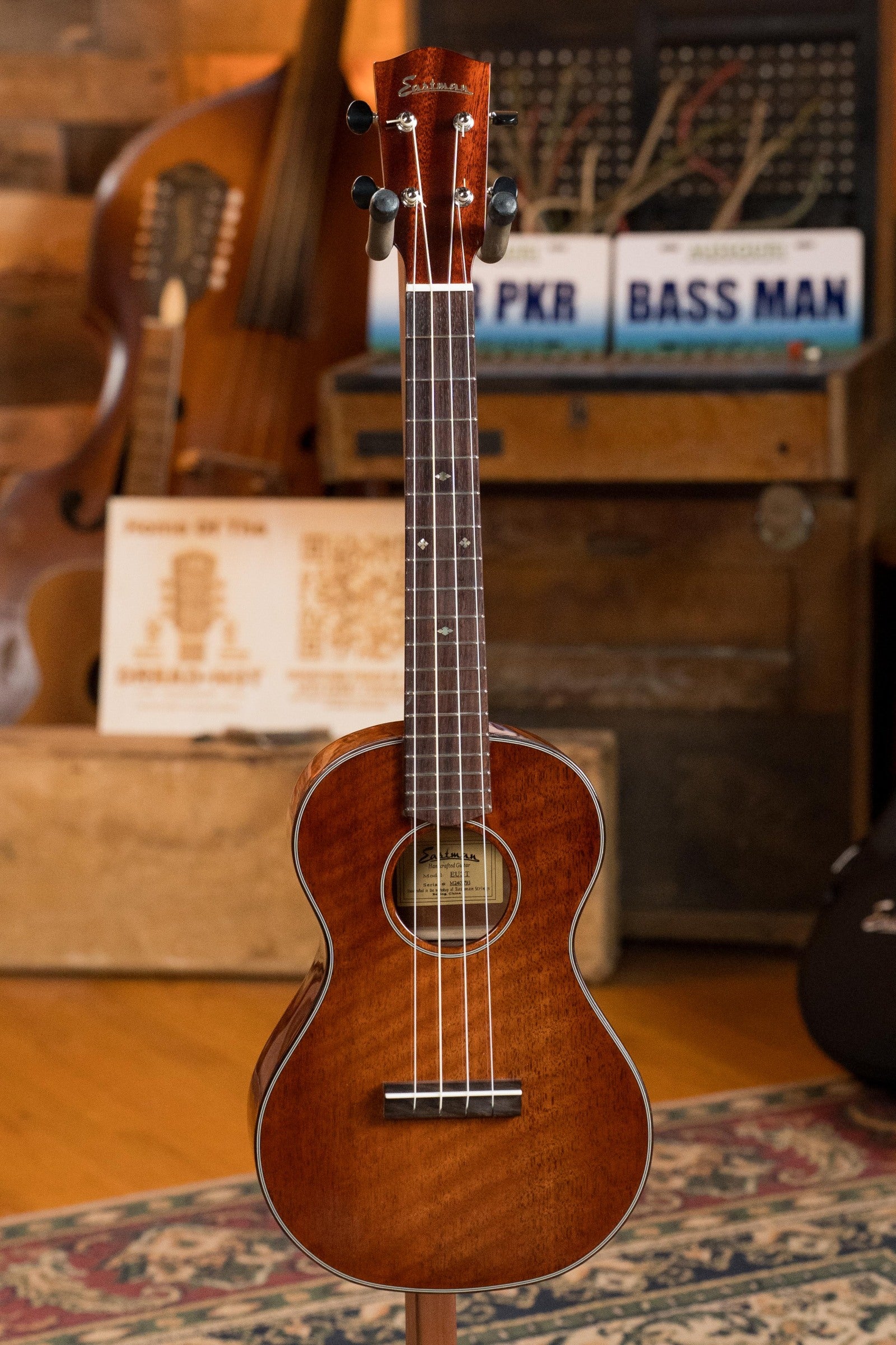 Eastman EU3-T All Mahogany Tenor Ukulele #7793