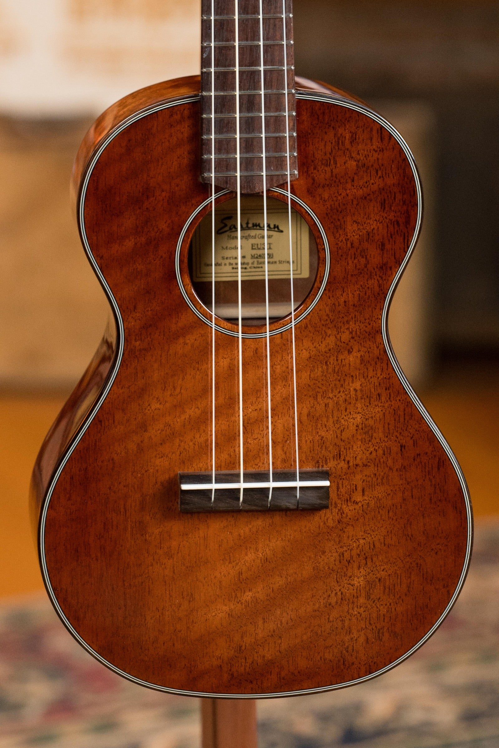 Eastman EU3-T All Mahogany Tenor Ukulele #7793