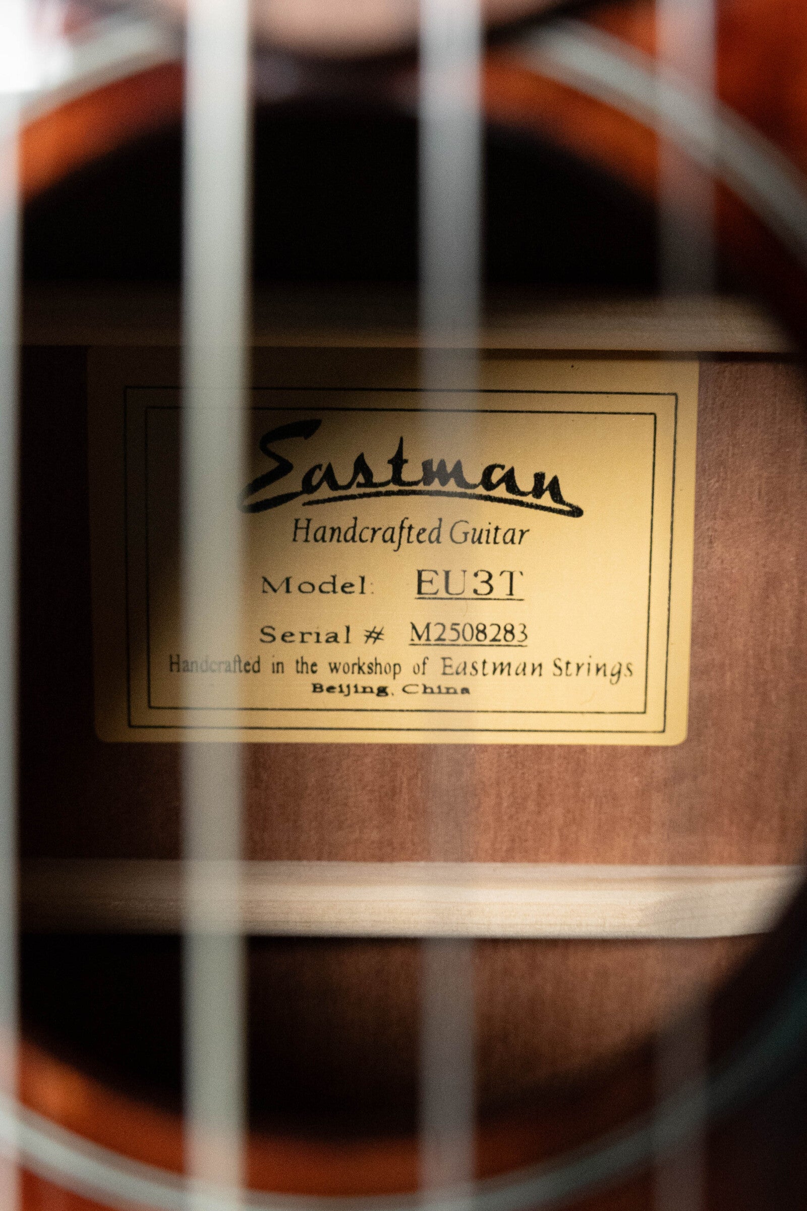 Eastman EU3-T All Mahogany Tenor Ukulele #8283