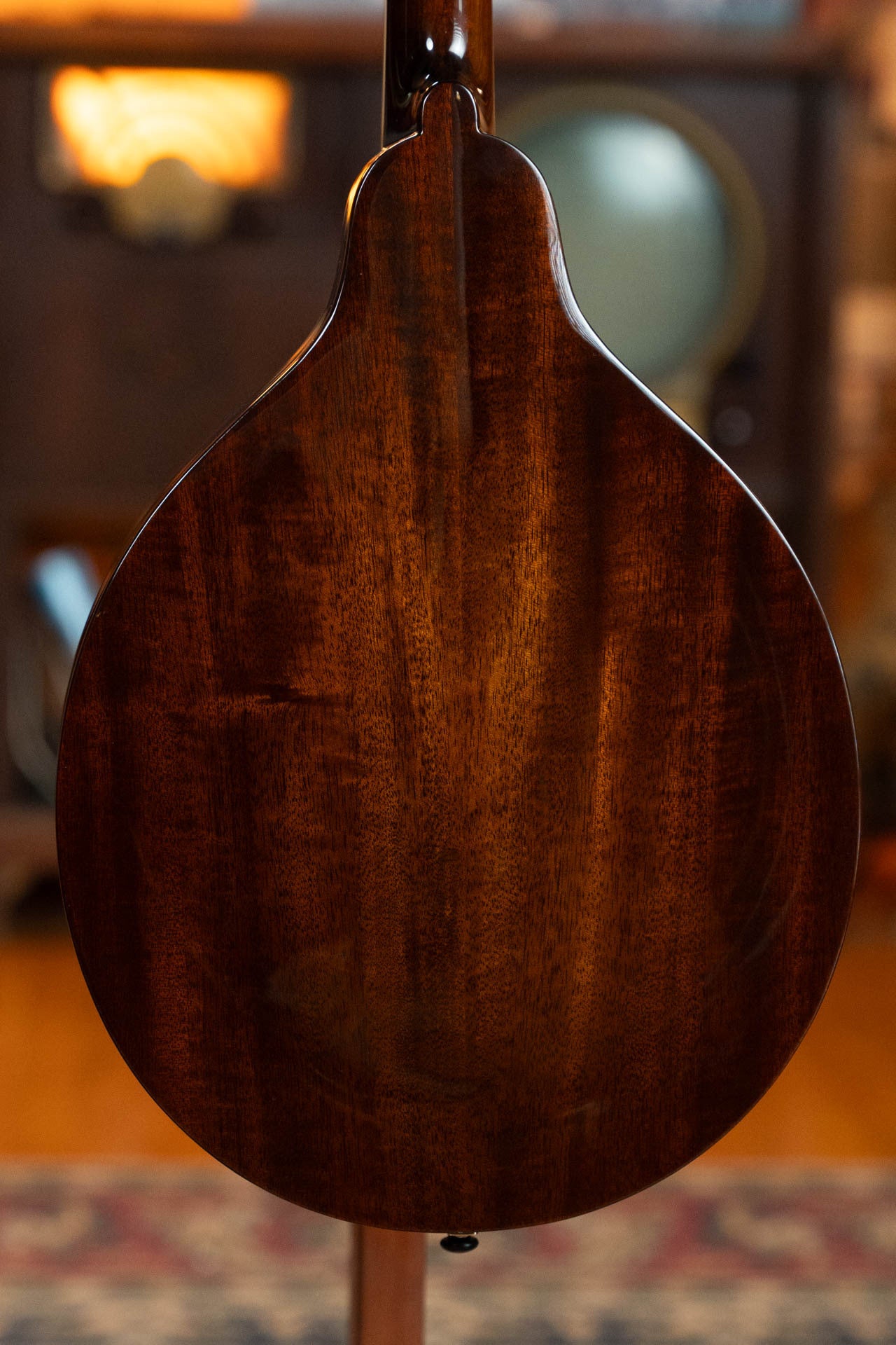 Eastman MD404-BK Black Top Oval Hole A-Style Mandolin #0083