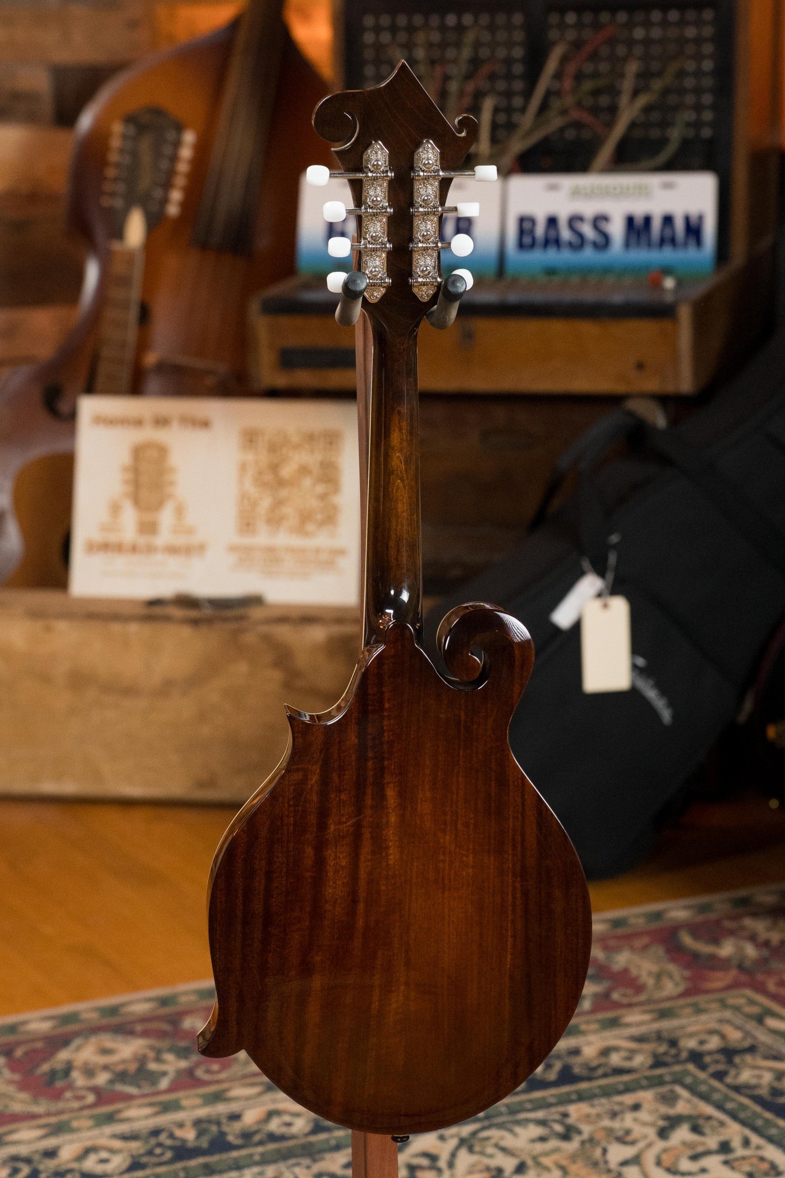 Eastman MD415-BK Black Top F-Style Mandolin #4022