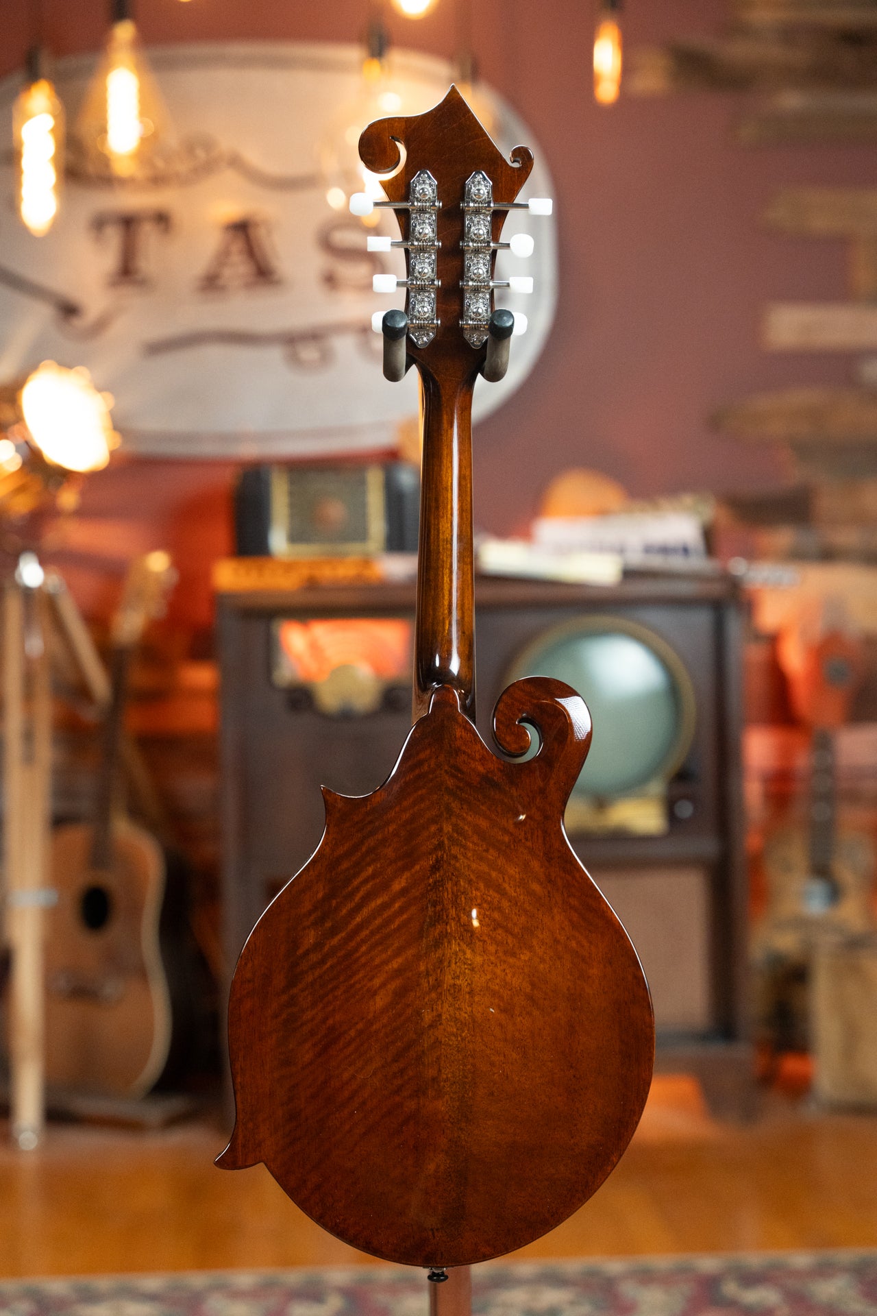 Eastman MD415-BK Black Top F-Style Mandolin #4948