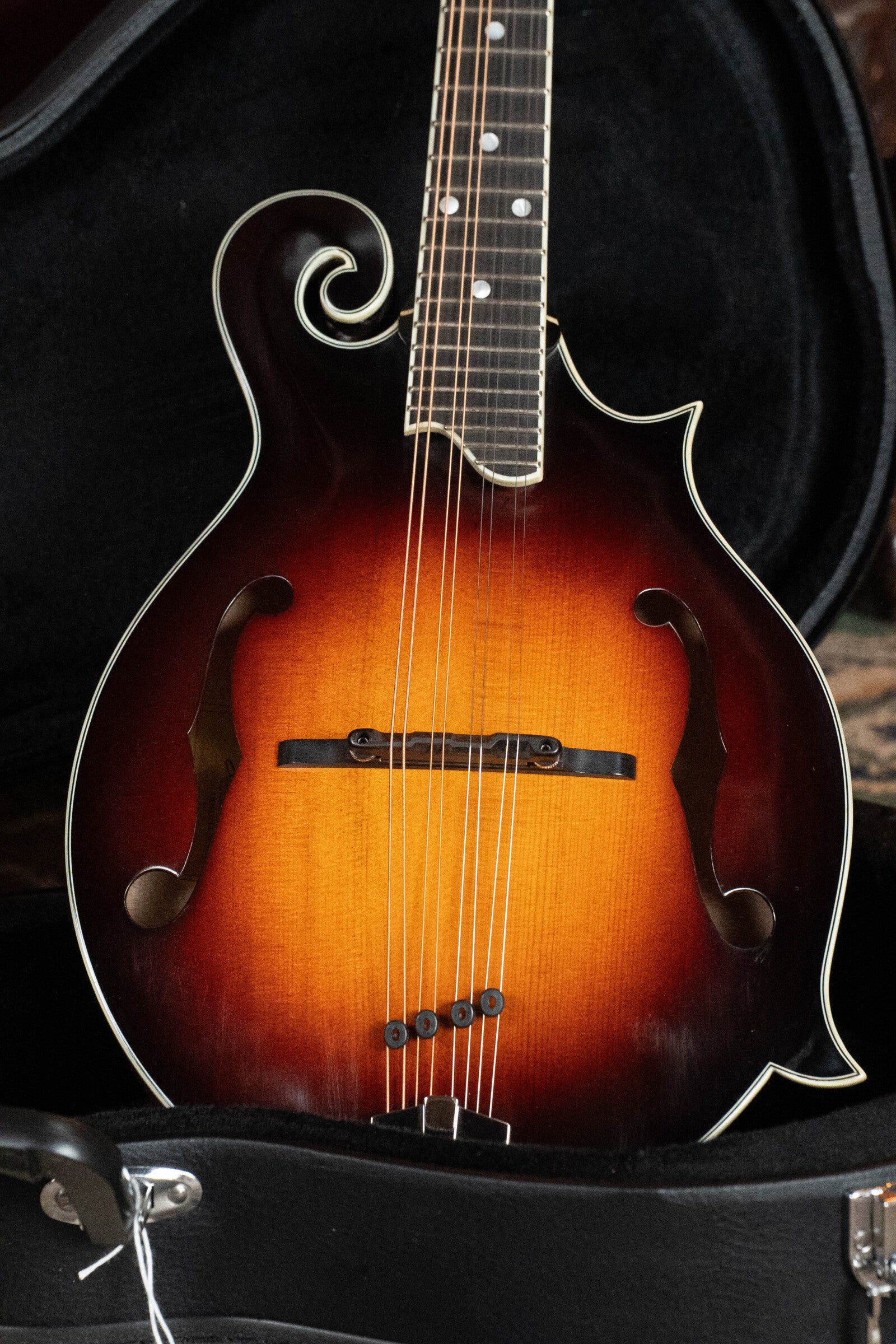 Eastman MD515/TV-WN-SB Spruce/Maple Wide Nut Sunburst F-Style Mandolin #4330