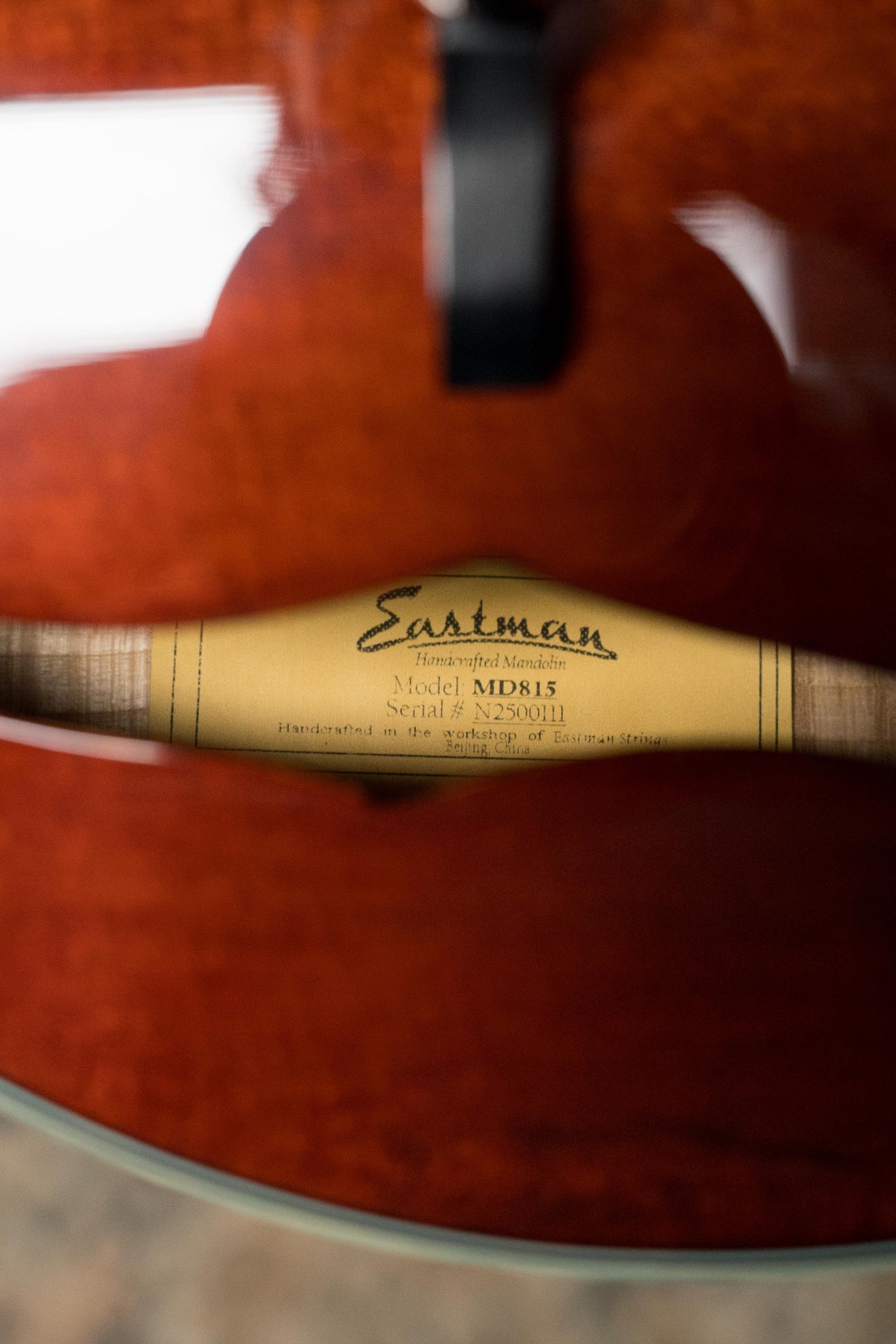 Eastman MD815 Adirondack Spruce/Flamed Maple F-Style Mandolin #0111