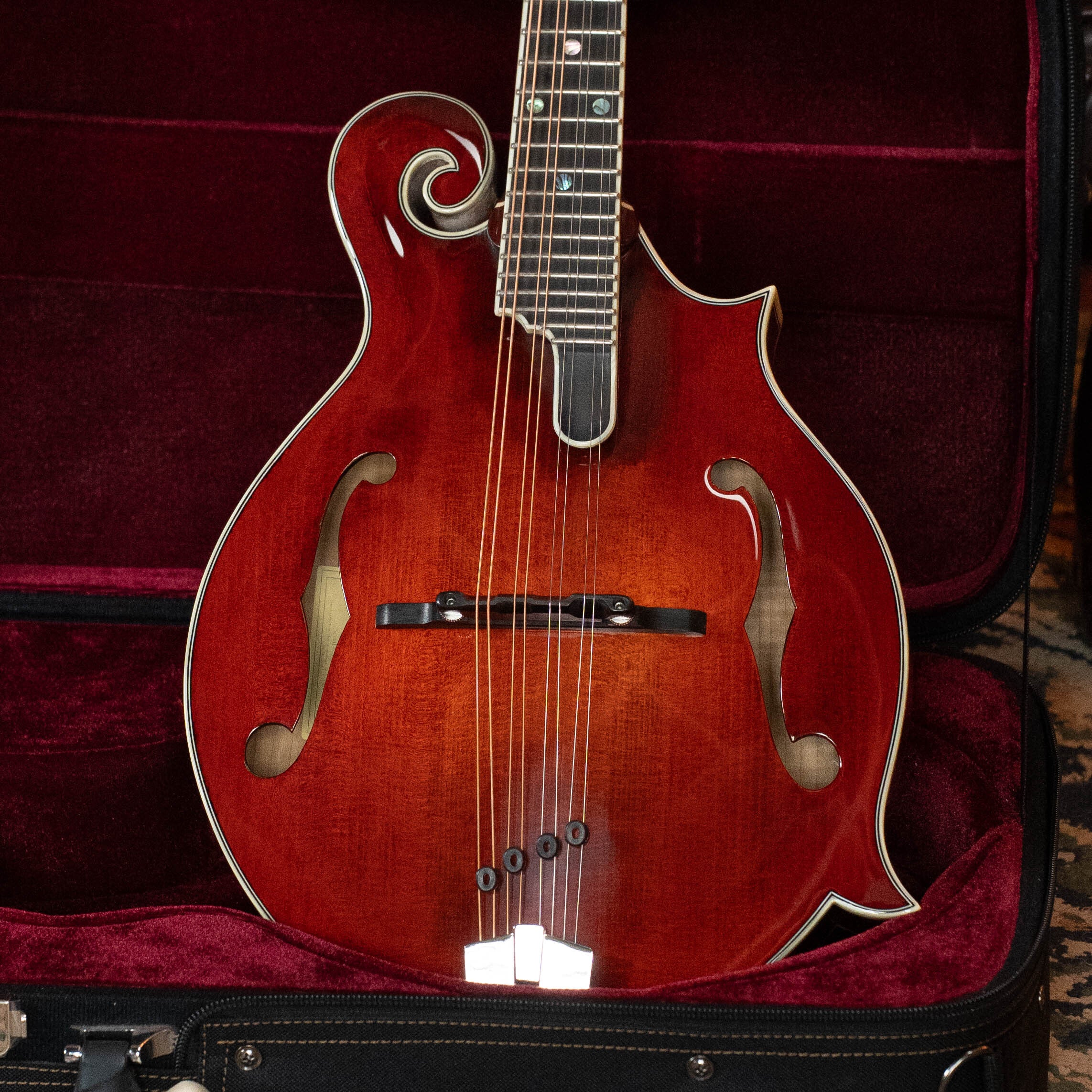 Eastman MD815 Adirondack Spruce/Flamed Maple F-Style Mandolin #3283