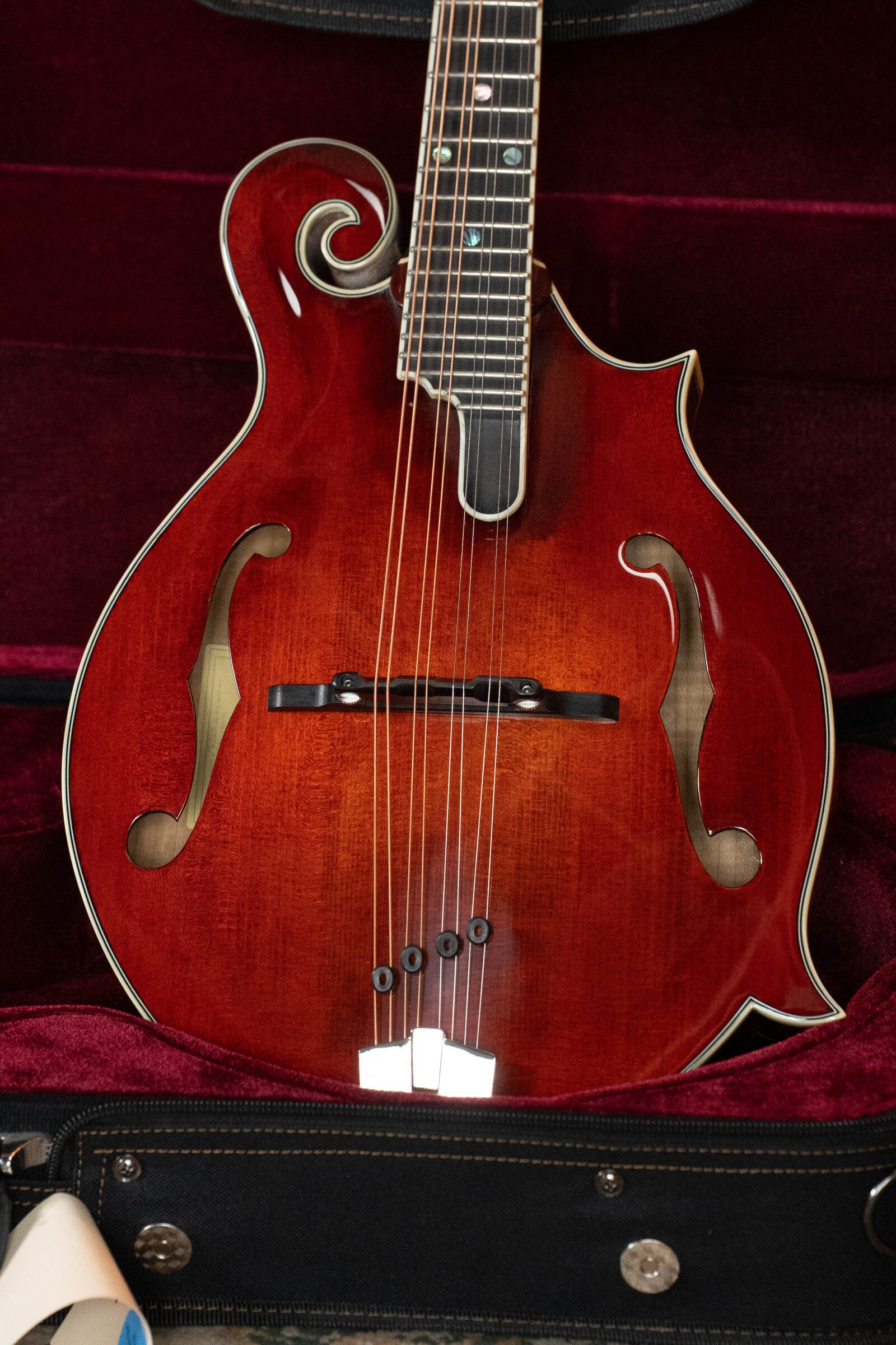 Eastman MD815 Adirondack Spruce/Flamed Maple F-Style Mandolin #3283