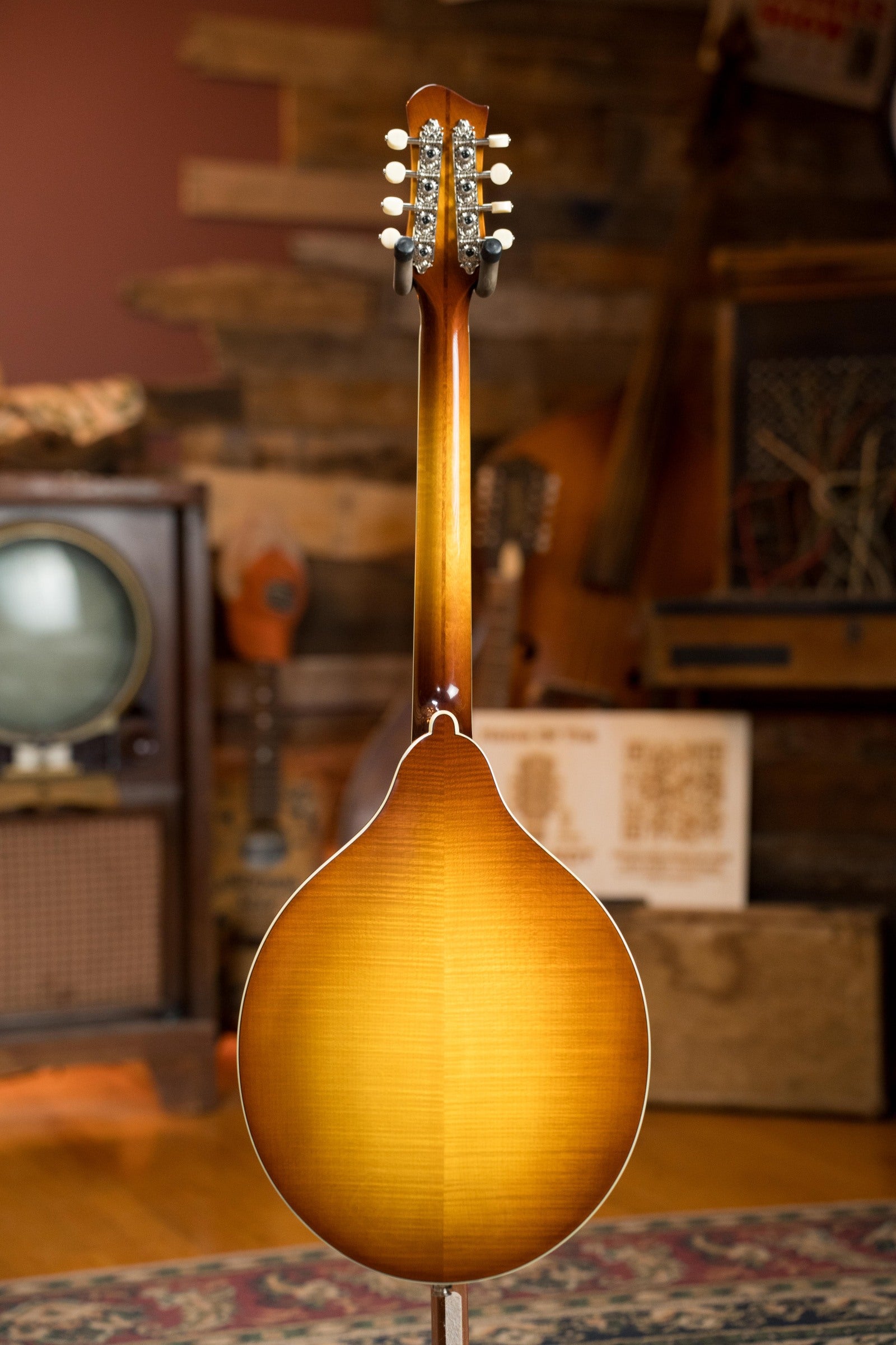 Eastman MDO605-GB Spruce/Maple Goldburst Octave A-Style Mandolin w/ K&K Pickup #5439